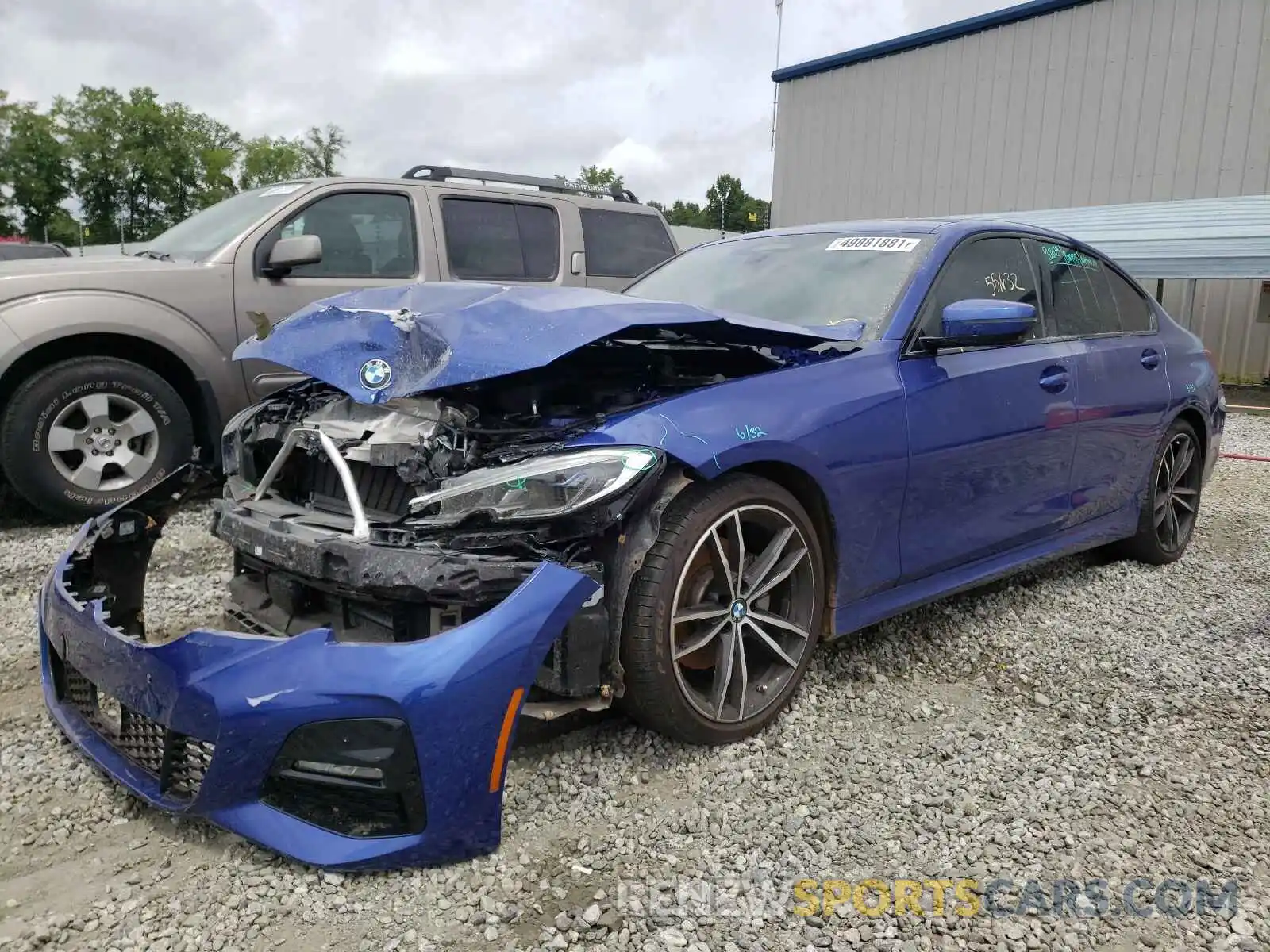 2 Photograph of a damaged car WBA5R1C58KAE81900 BMW 3 SERIES 2019