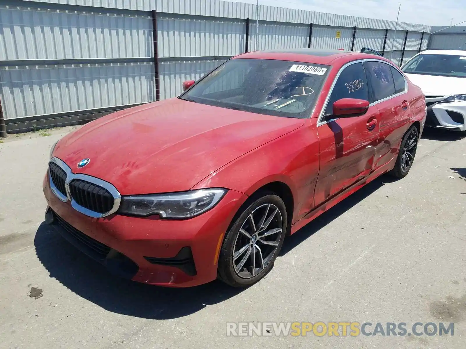 2 Photograph of a damaged car WBA5R1C58KAJ99415 BMW 3 SERIES 2019