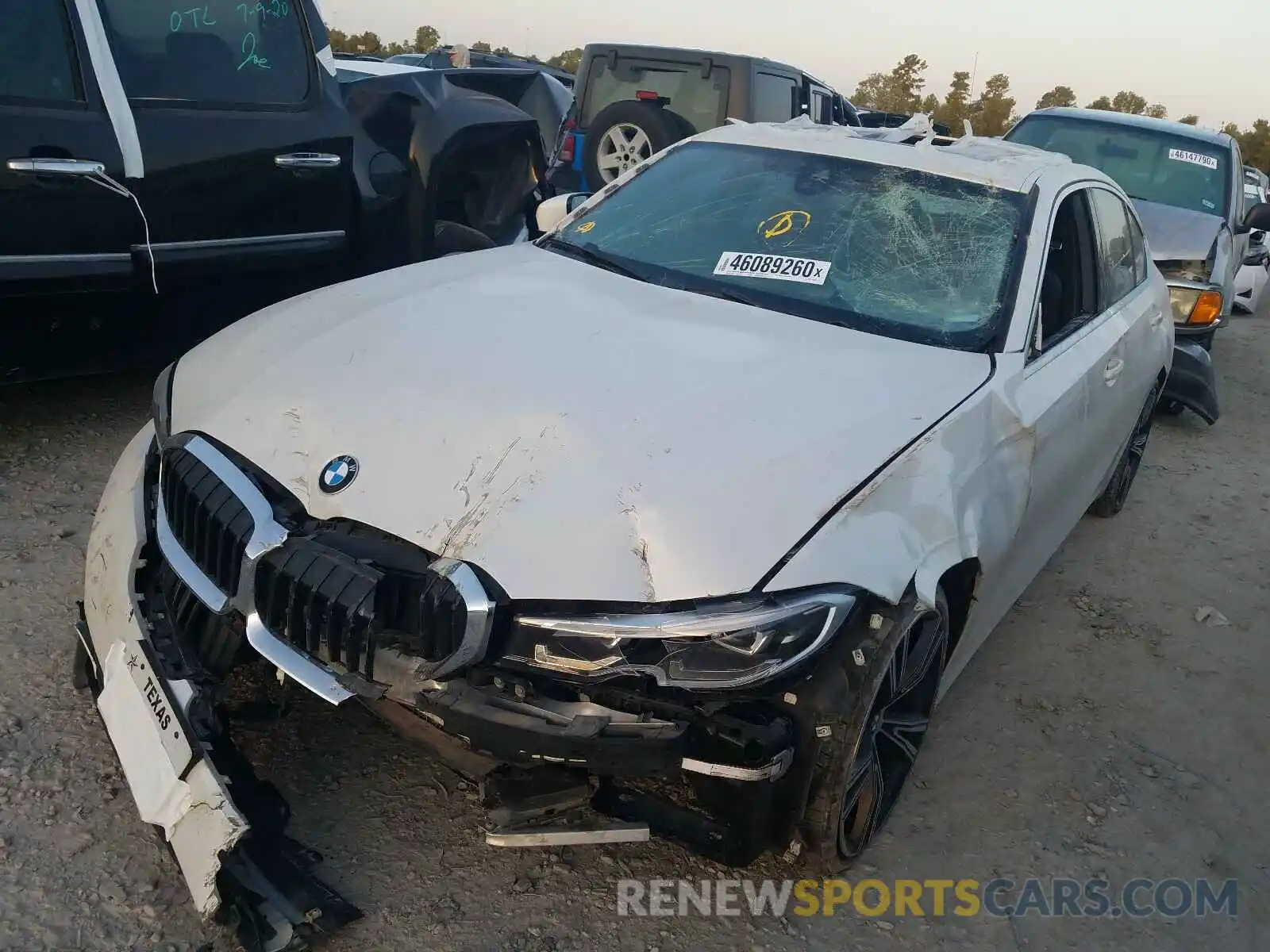 2 Photograph of a damaged car WBA5R1C58KAK08081 BMW 3 SERIES 2019