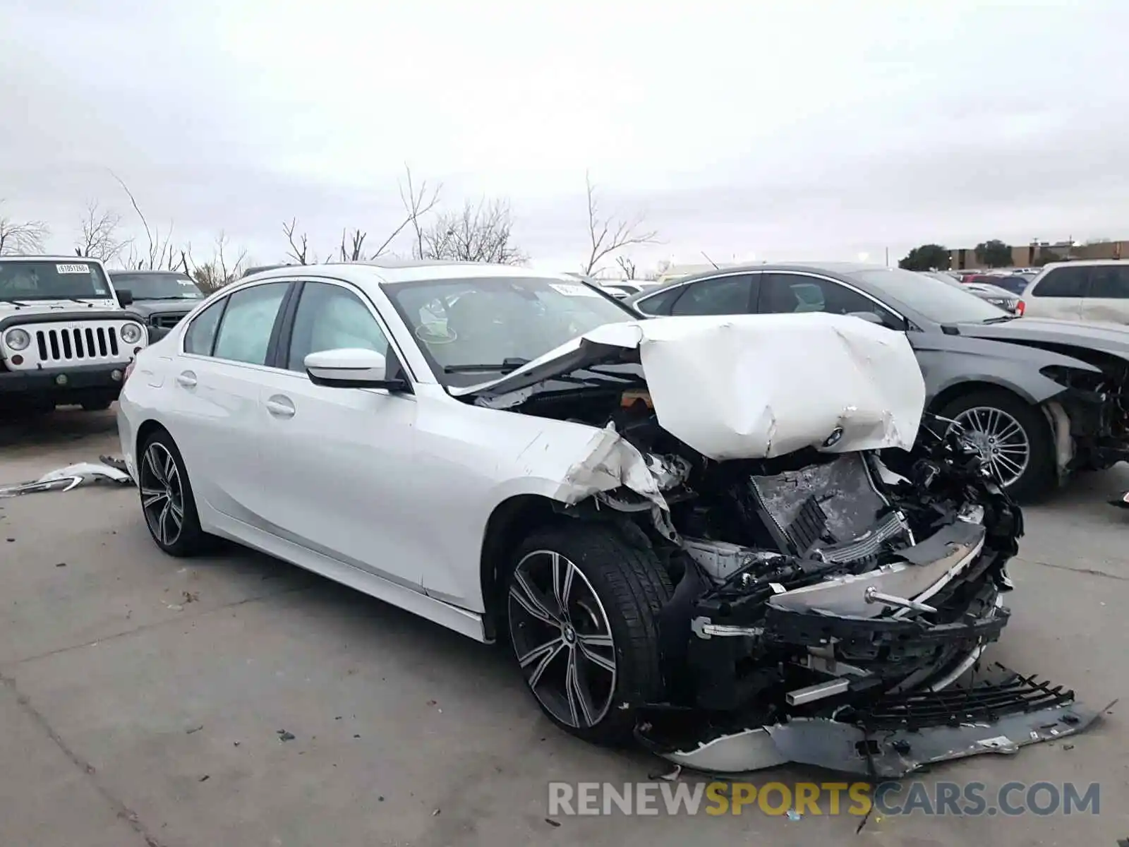 1 Photograph of a damaged car WBA5R1C58KAK10753 BMW 3 SERIES 2019