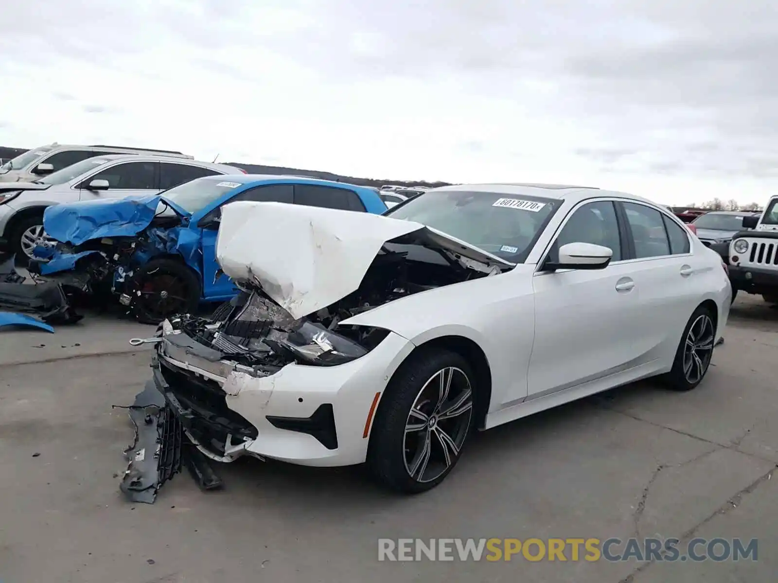 2 Photograph of a damaged car WBA5R1C58KAK10753 BMW 3 SERIES 2019