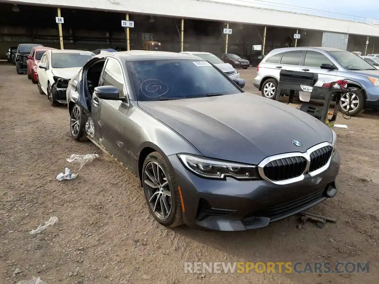 1 Photograph of a damaged car WBA5R1C58KAK11210 BMW 3 SERIES 2019