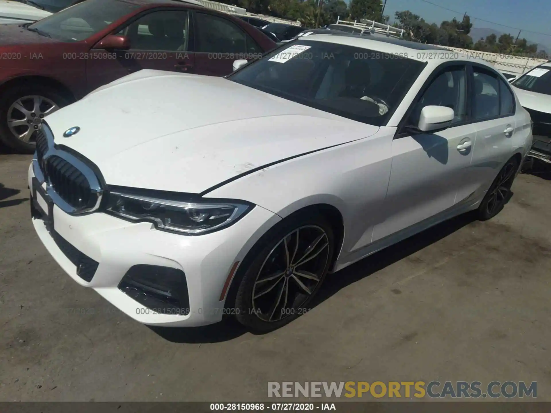 2 Photograph of a damaged car WBA5R1C58KFH11065 BMW 3 SERIES 2019