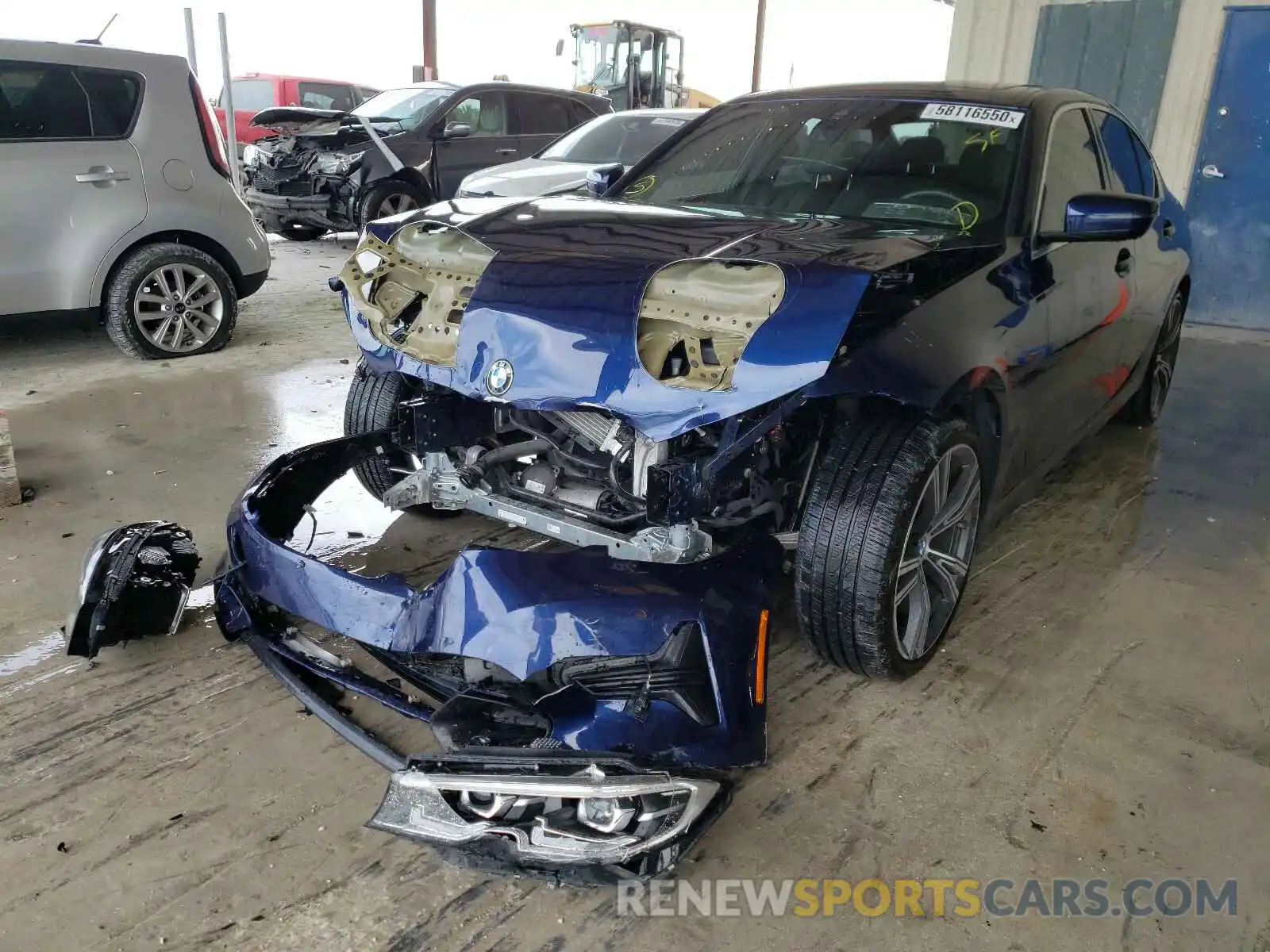 2 Photograph of a damaged car WBA5R1C58KFH15097 BMW 3 SERIES 2019