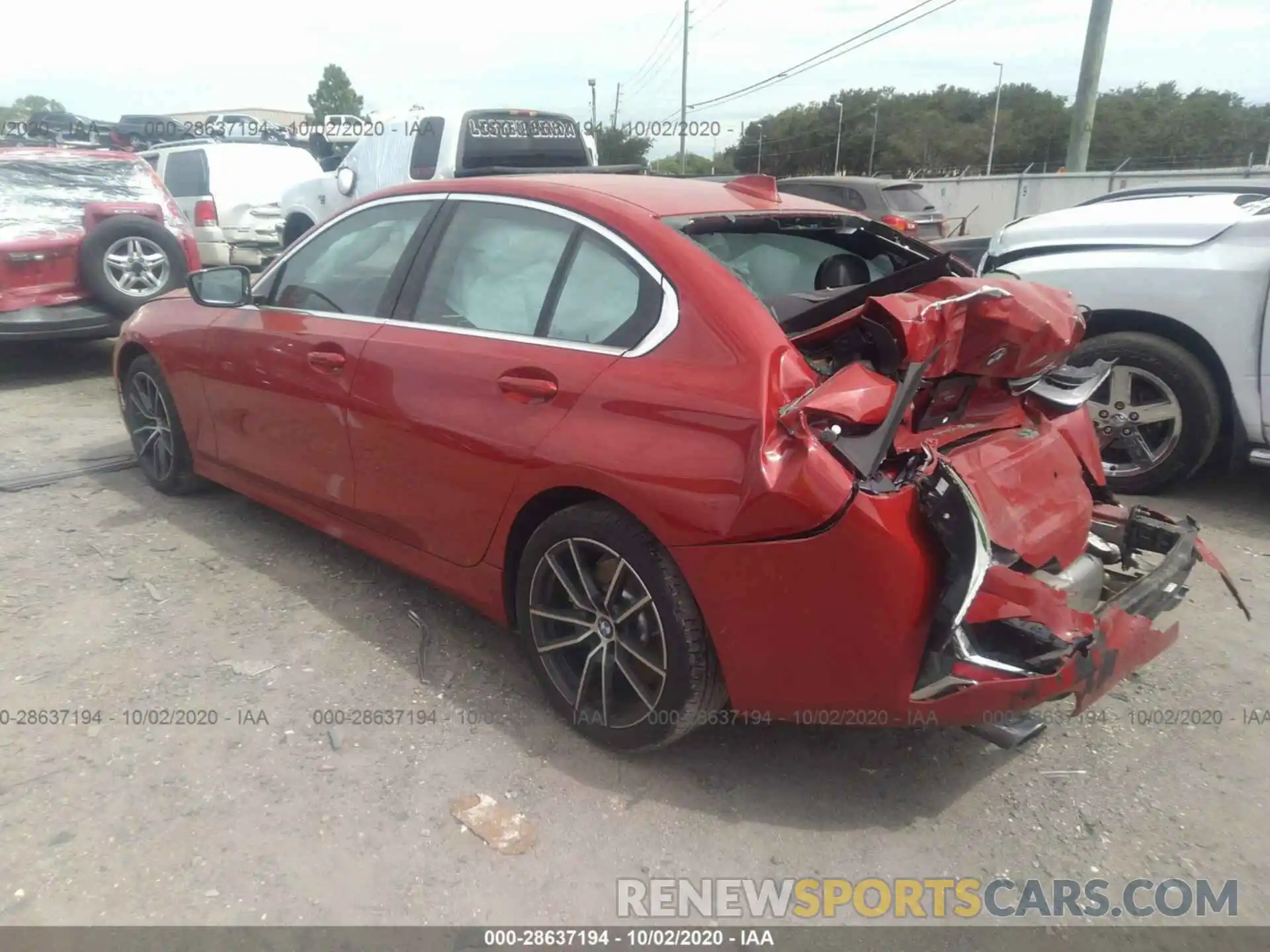 3 Photograph of a damaged car WBA5R1C58KFH20946 BMW 3 SERIES 2019