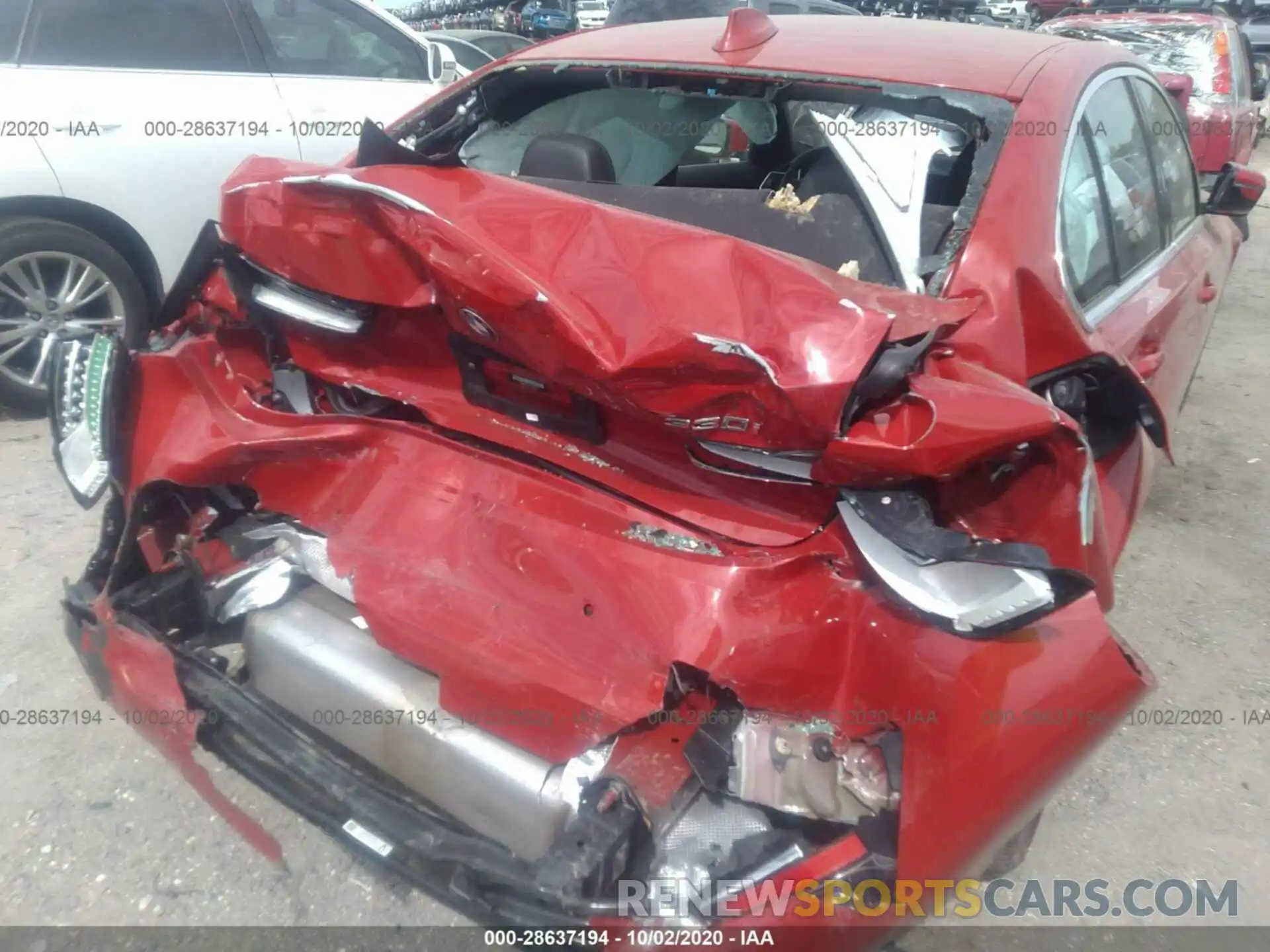 6 Photograph of a damaged car WBA5R1C58KFH20946 BMW 3 SERIES 2019