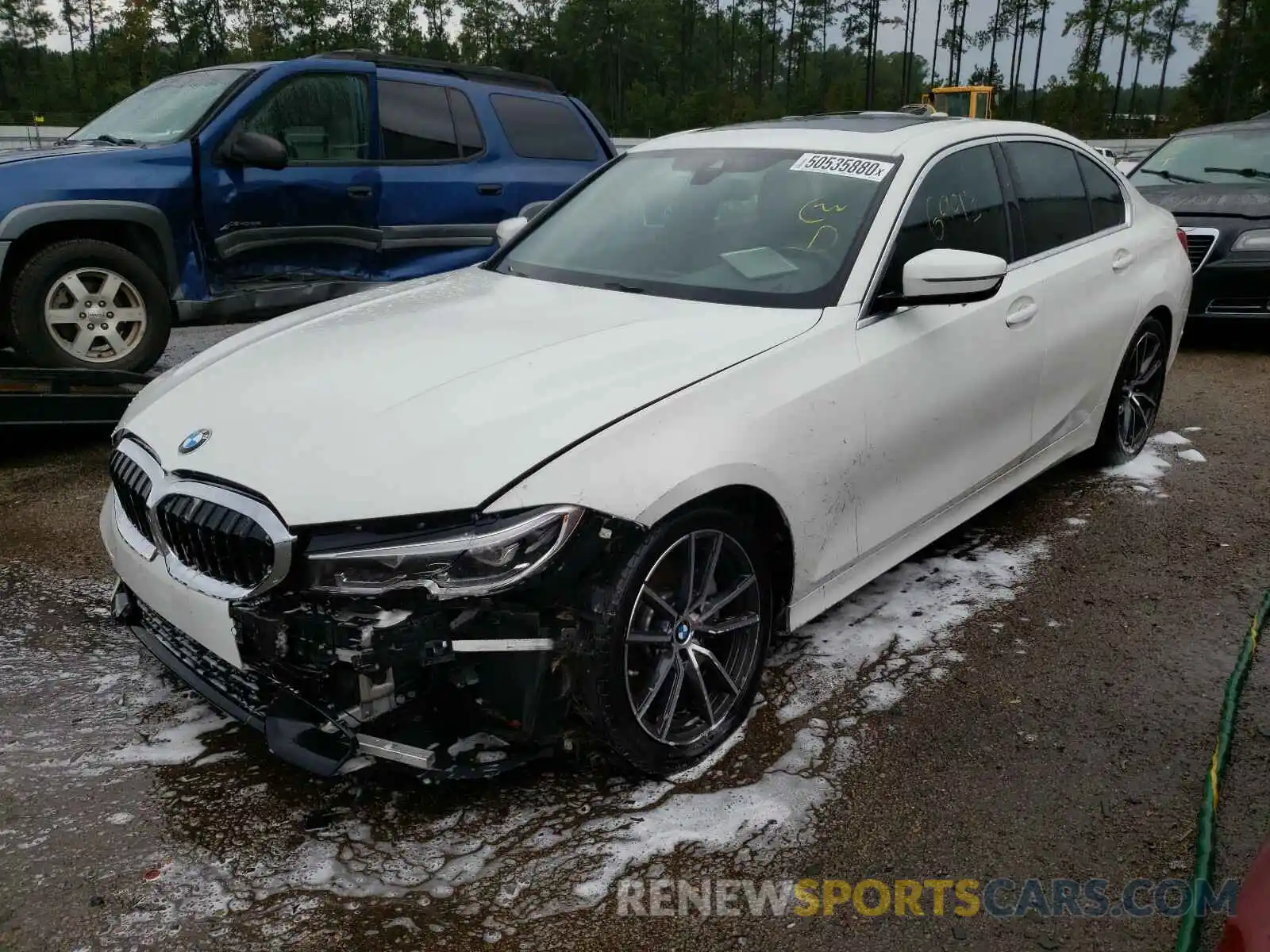 2 Photograph of a damaged car WBA5R1C59KAJ98287 BMW 3 SERIES 2019