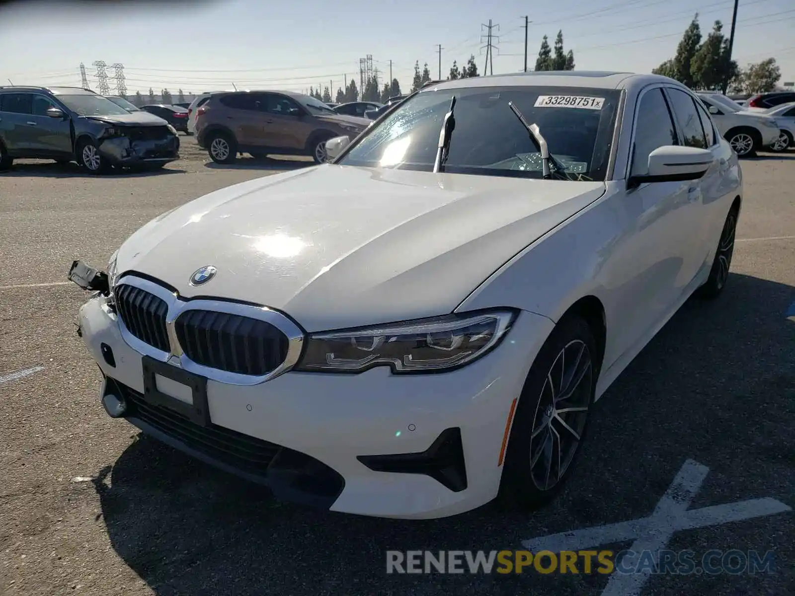 2 Photograph of a damaged car WBA5R1C59KAK06839 BMW 3 SERIES 2019