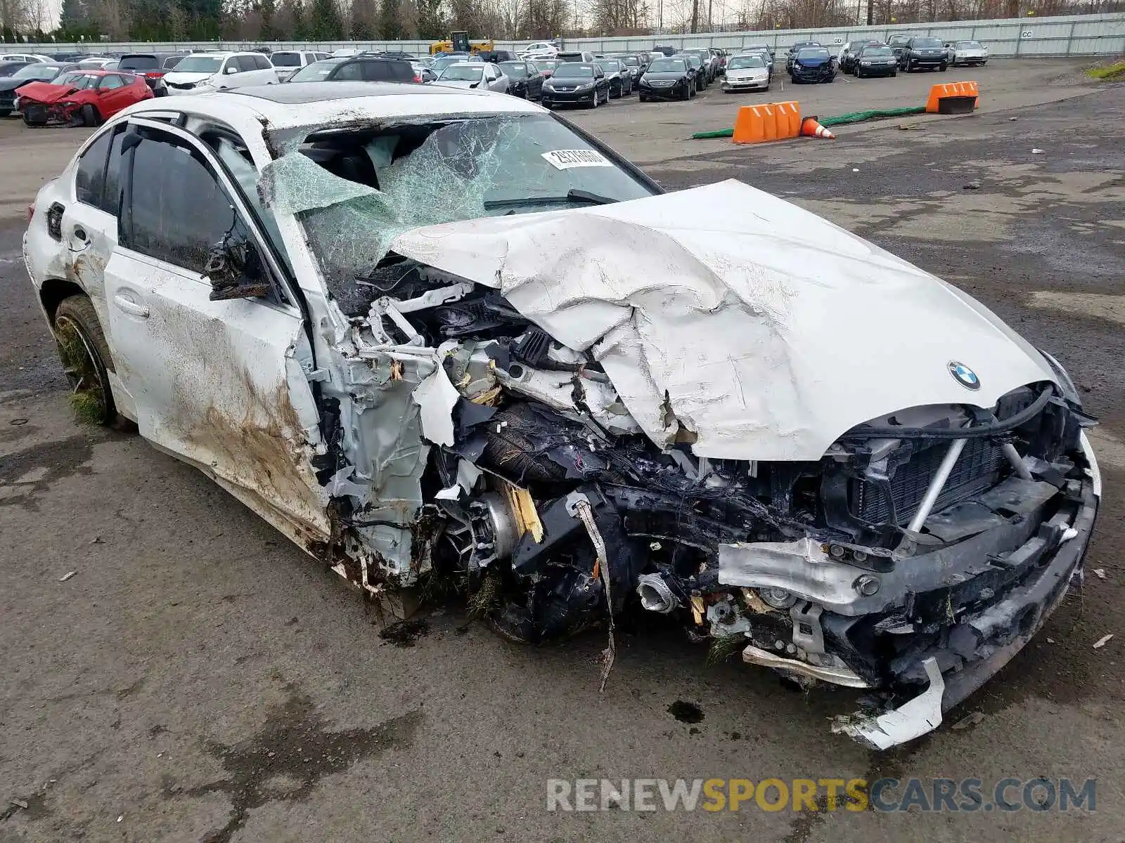 1 Photograph of a damaged car WBA5R1C59KAK07585 BMW 3 SERIES 2019