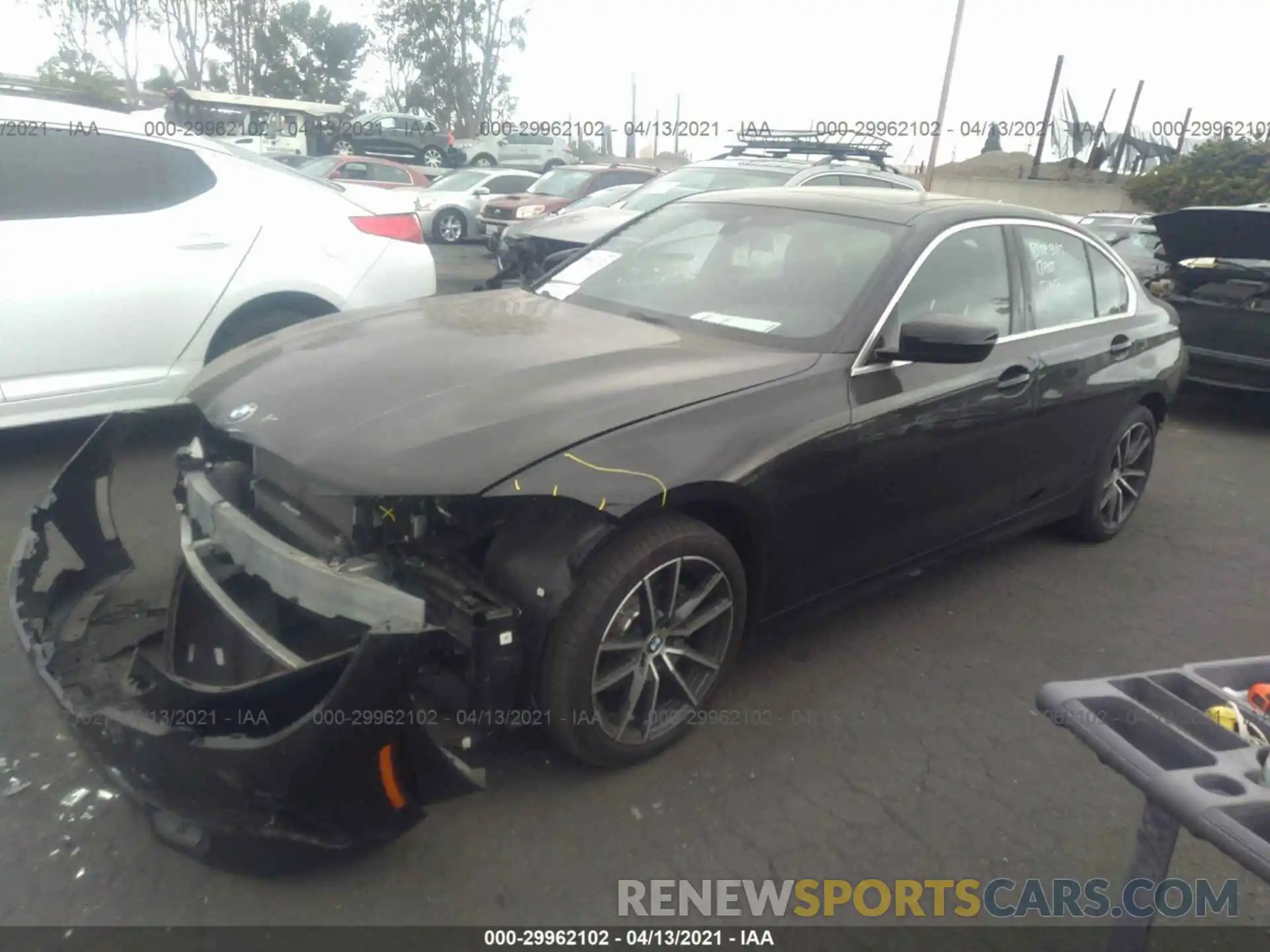 2 Photograph of a damaged car WBA5R1C59KAK10048 BMW 3 SERIES 2019