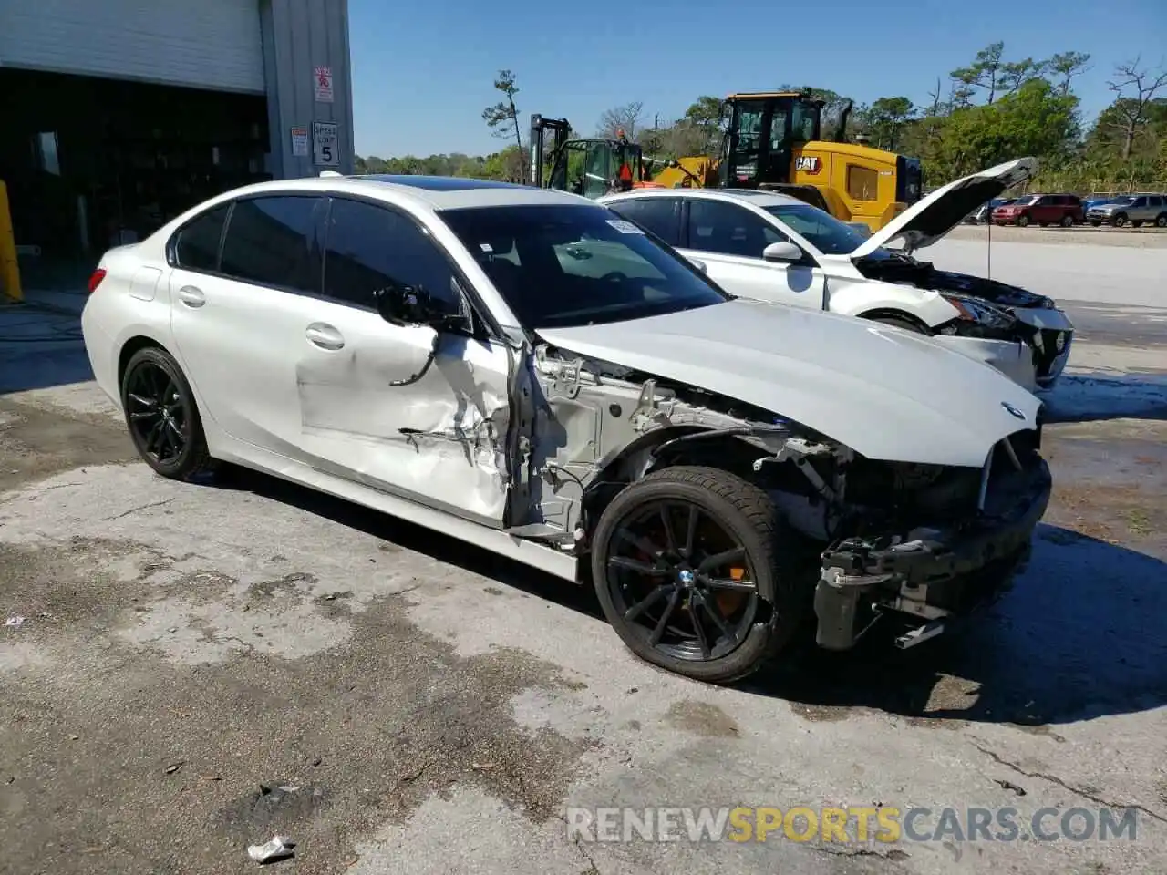 4 Фотография поврежденного автомобиля WBA5R1C59KAK11376 BMW 3 SERIES 2019