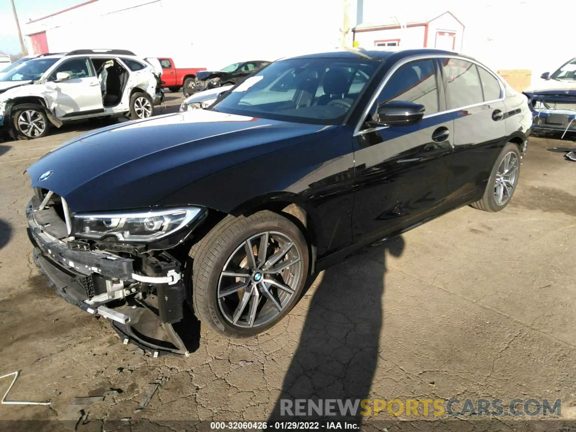 2 Фотография поврежденного автомобиля WBA5R1C59KFH02388 BMW 3 SERIES 2019