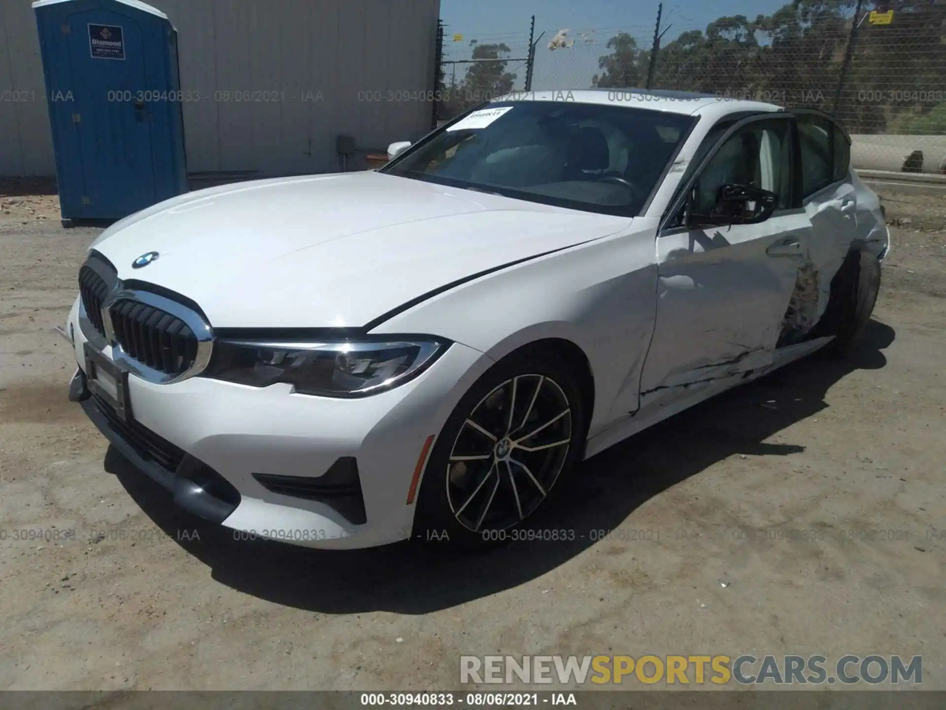 2 Photograph of a damaged car WBA5R1C59KFH18347 BMW 3 SERIES 2019