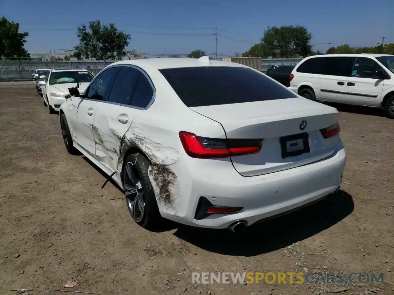 3 Photograph of a damaged car WBA5R1C5XKAE82031 BMW 3 SERIES 2019