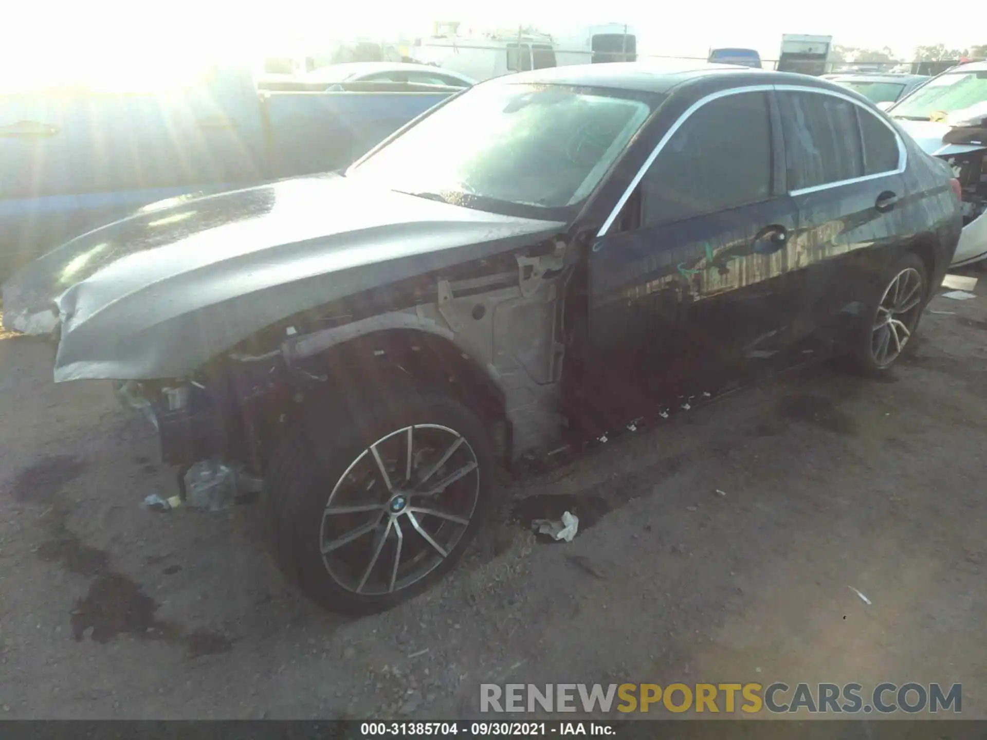 2 Photograph of a damaged car WBA5R1C5XKAJ98413 BMW 3 SERIES 2019