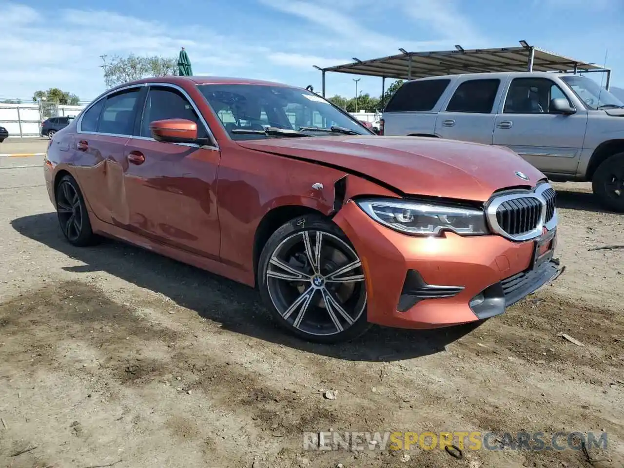 2 Photograph of a damaged car WBA5R1C5XKAJ98606 BMW 3 SERIES 2019