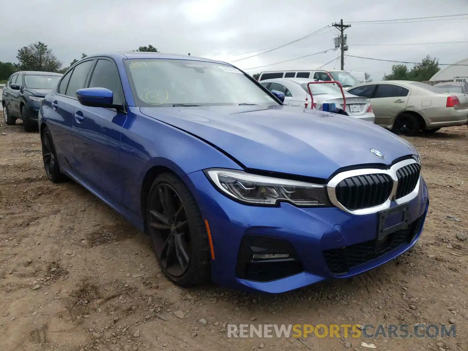 1 Photograph of a damaged car WBA5R1C5XKAJ98847 BMW 3 SERIES 2019