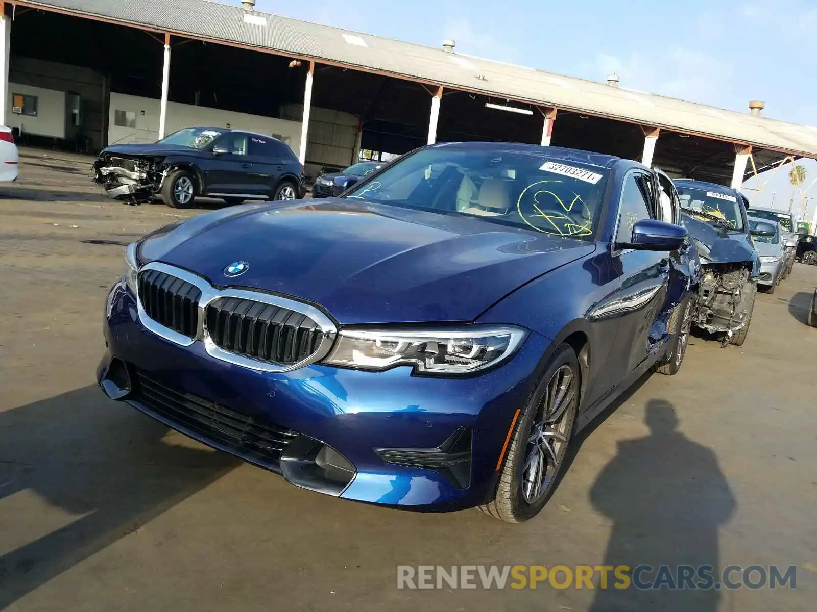 2 Photograph of a damaged car WBA5R1C5XKAJ99206 BMW 3 SERIES 2019