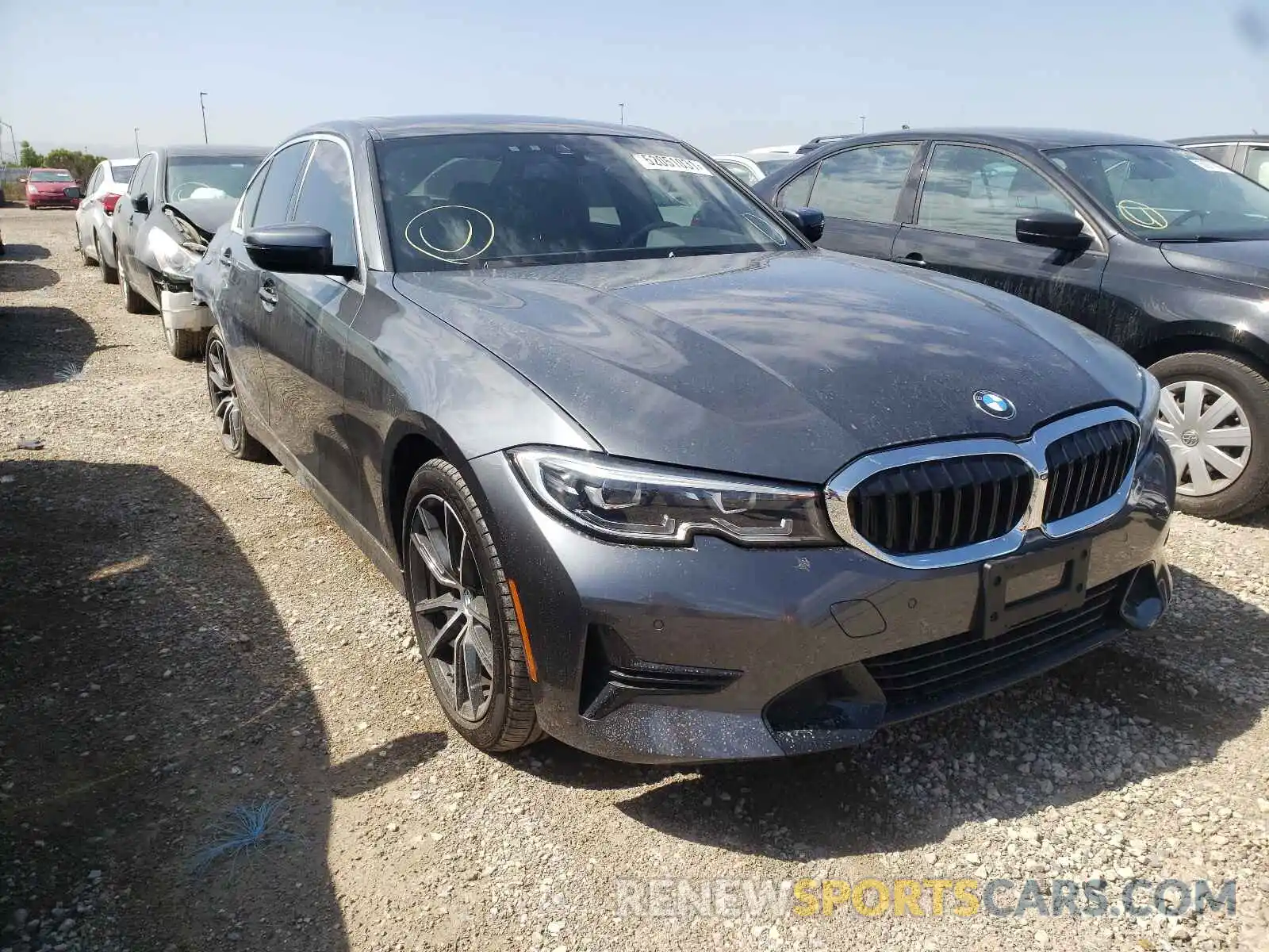 1 Photograph of a damaged car WBA5R1C5XKAK06459 BMW 3 SERIES 2019