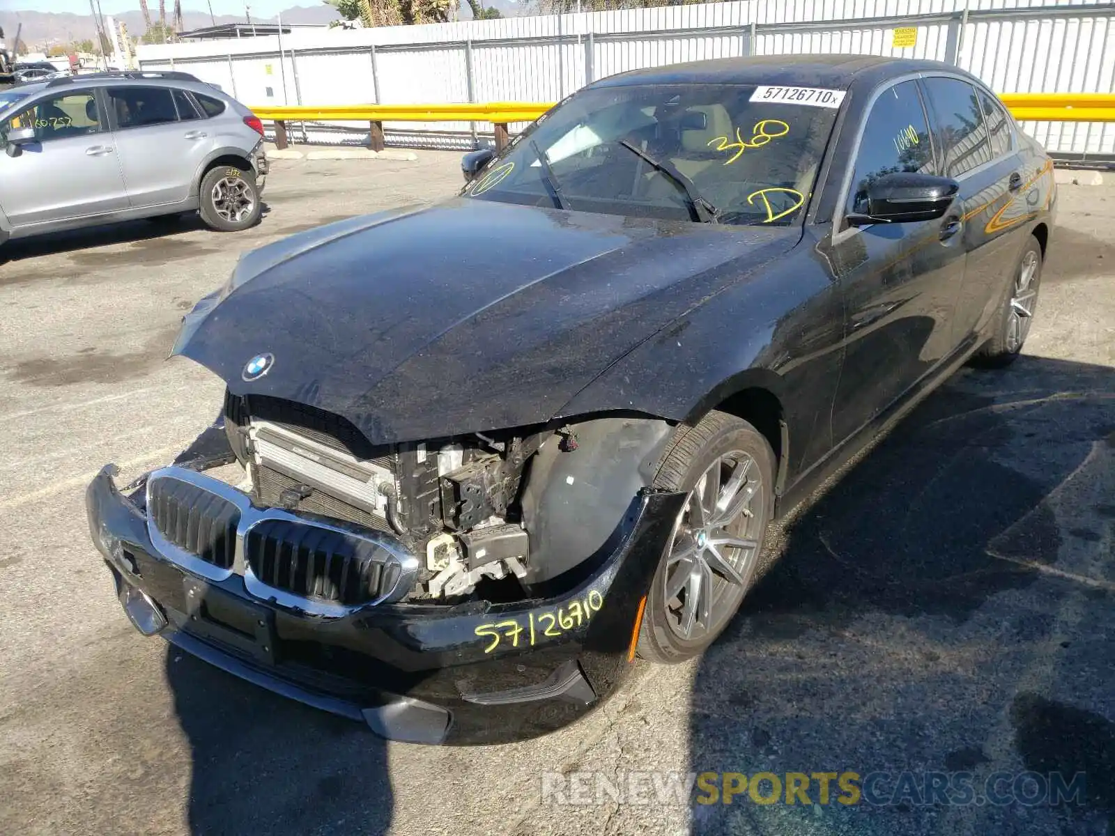 2 Photograph of a damaged car WBA5R1C5XKAK06770 BMW 3 SERIES 2019