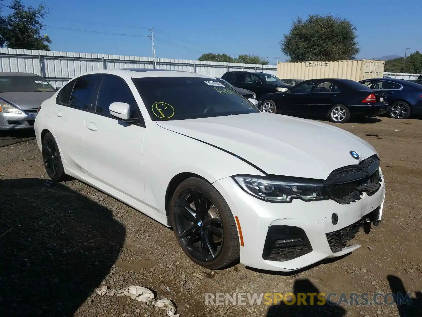 1 Photograph of a damaged car WBA5R1C5XKAK09720 BMW 3 SERIES 2019