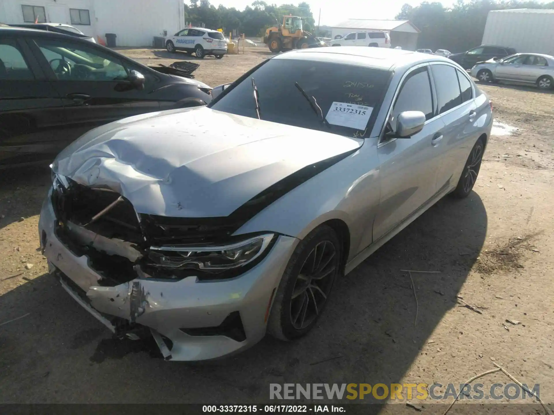 2 Photograph of a damaged car WBA5R1C5XKAK10348 BMW 3 SERIES 2019