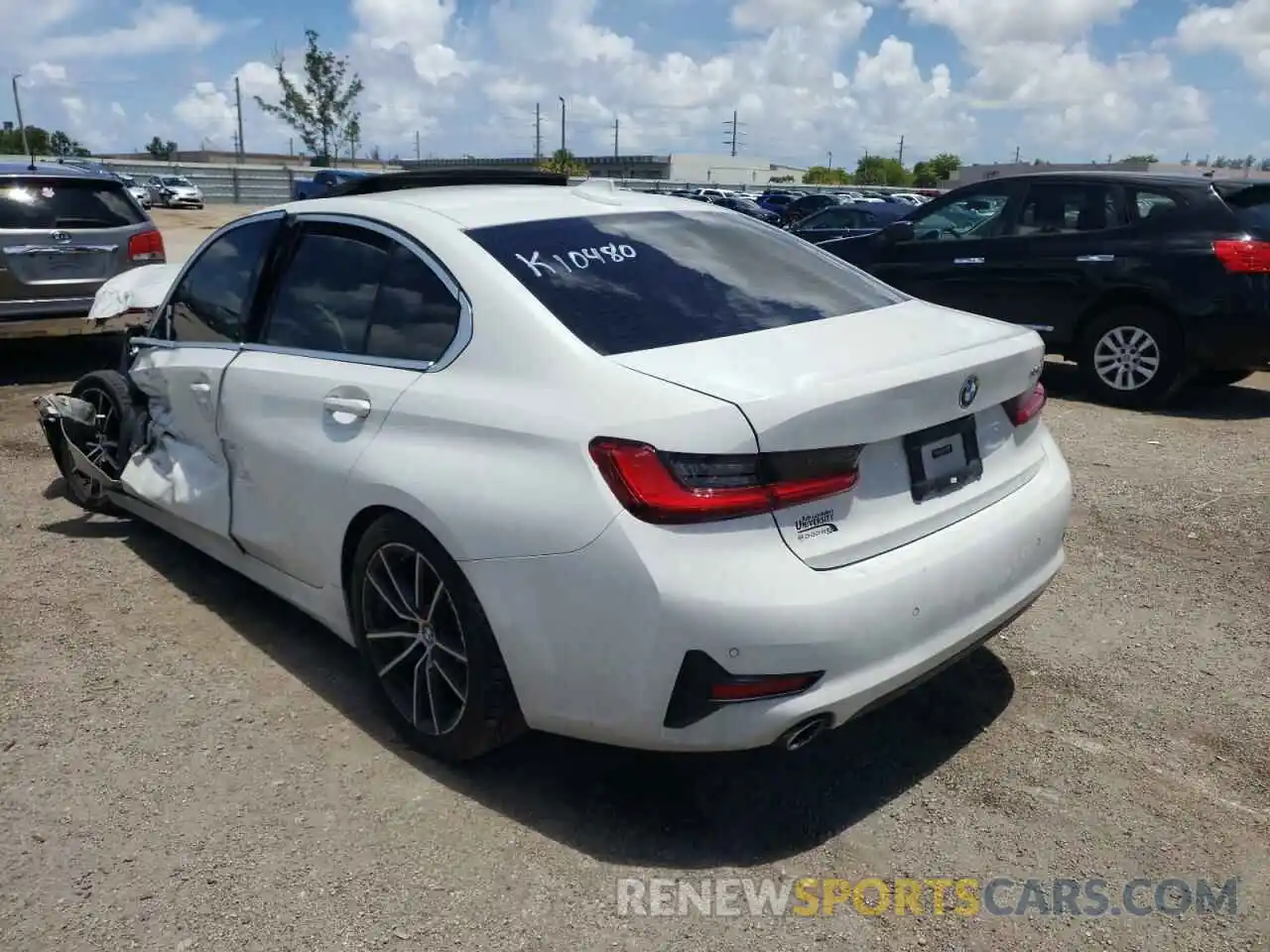 3 Photograph of a damaged car WBA5R1C5XKAK10480 BMW 3 SERIES 2019