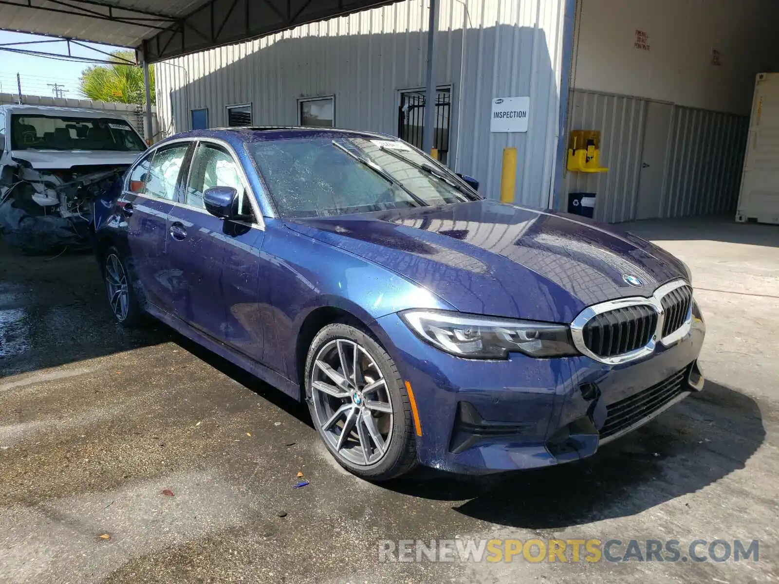 1 Photograph of a damaged car WBA5R1C5XKAK10785 BMW 3 SERIES 2019