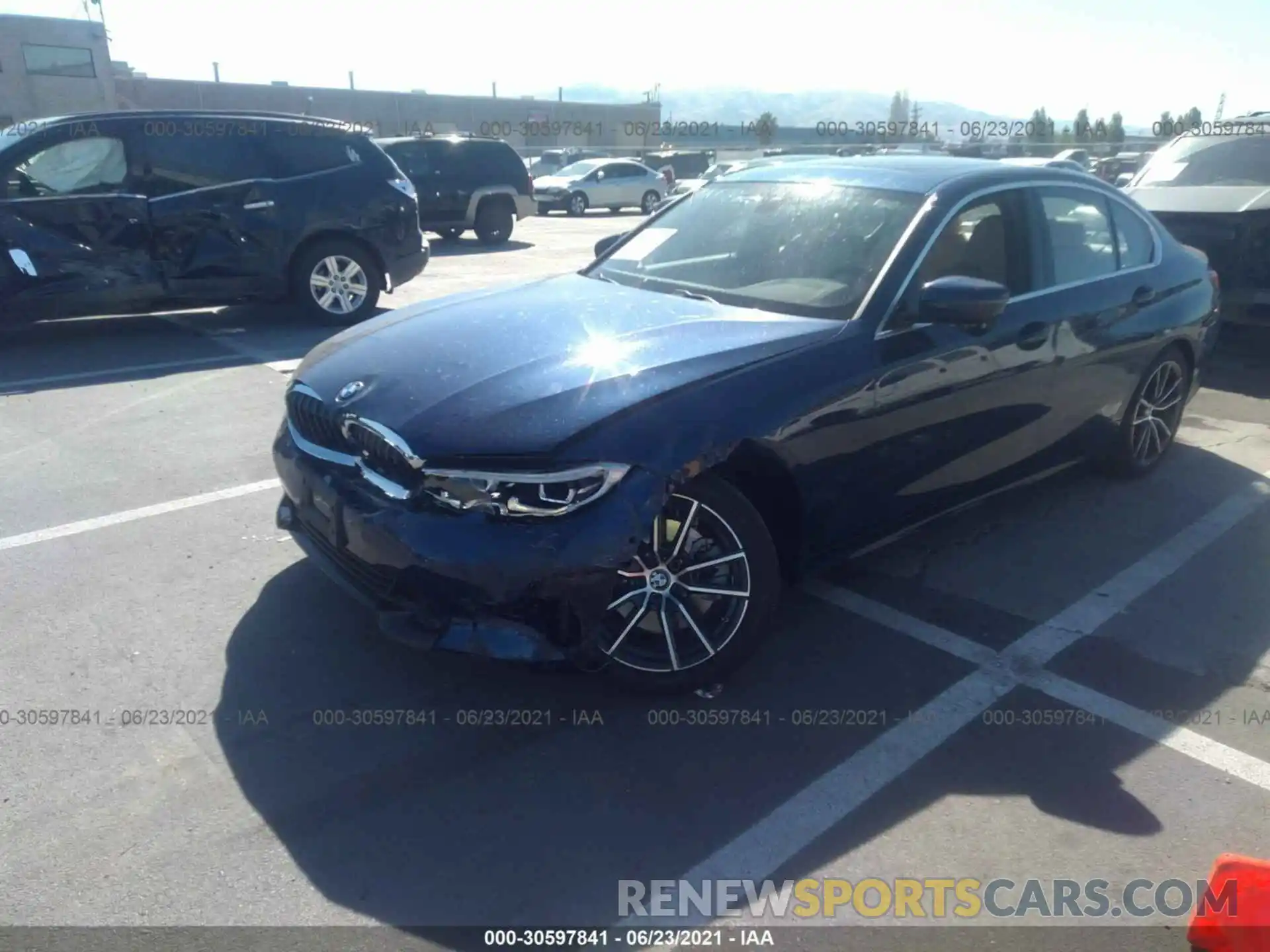 2 Photograph of a damaged car WBA5R1C5XKFH15165 BMW 3 SERIES 2019