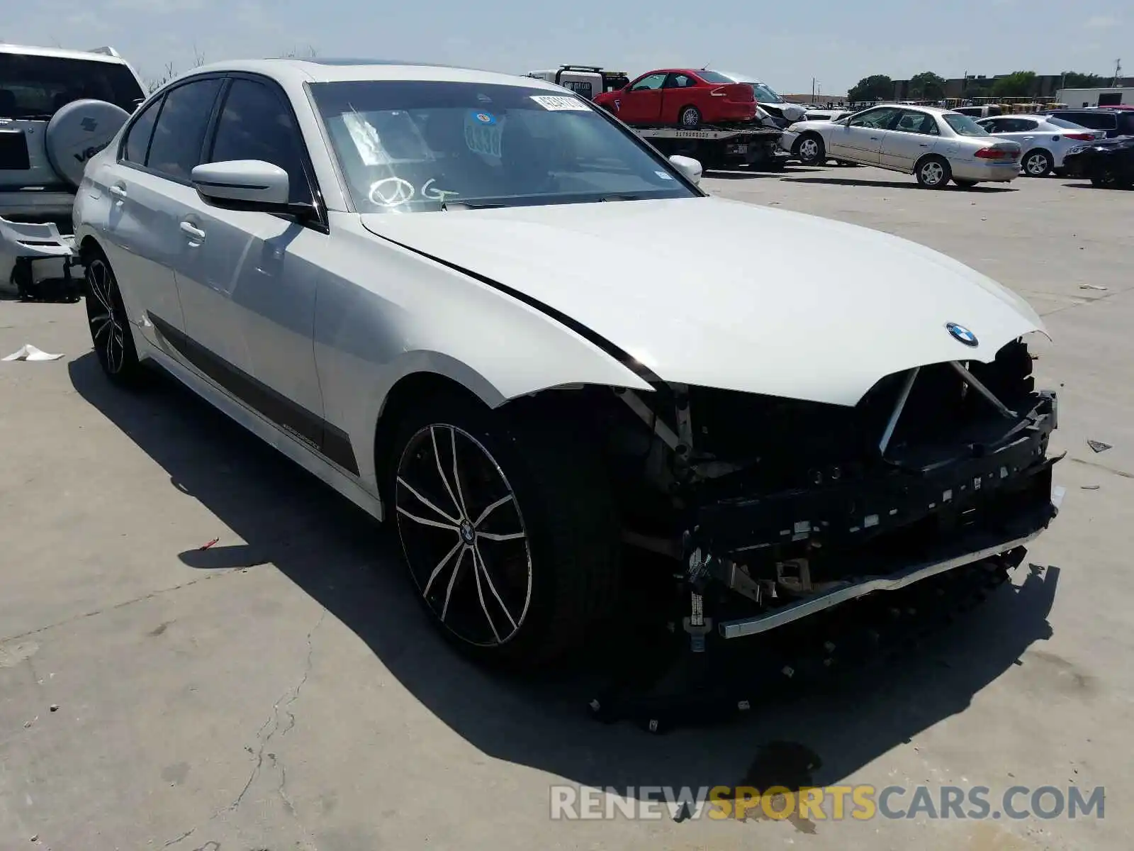 1 Photograph of a damaged car WBA5R1C5XKFH15277 BMW 3 SERIES 2019