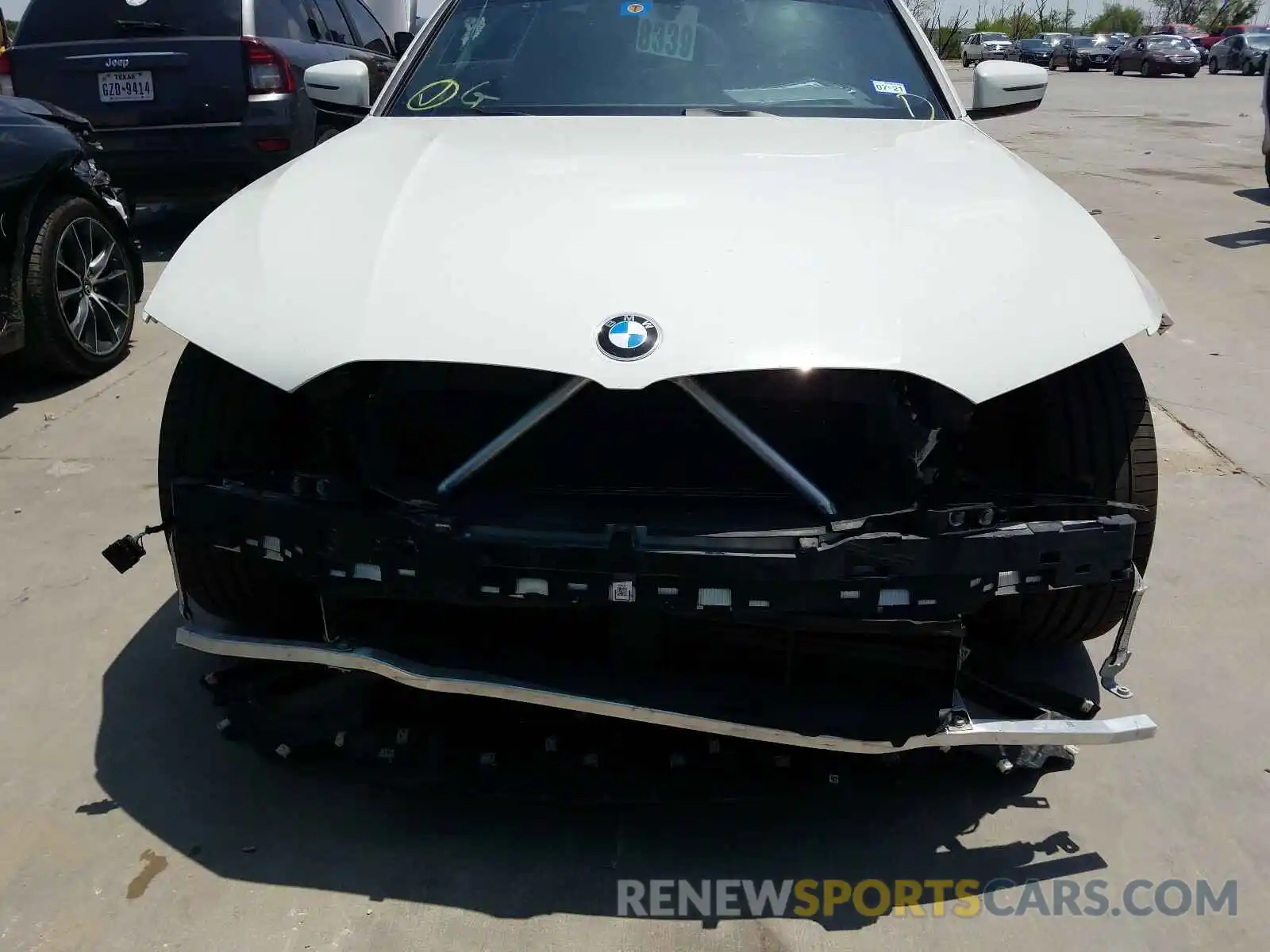 9 Photograph of a damaged car WBA5R1C5XKFH15277 BMW 3 SERIES 2019