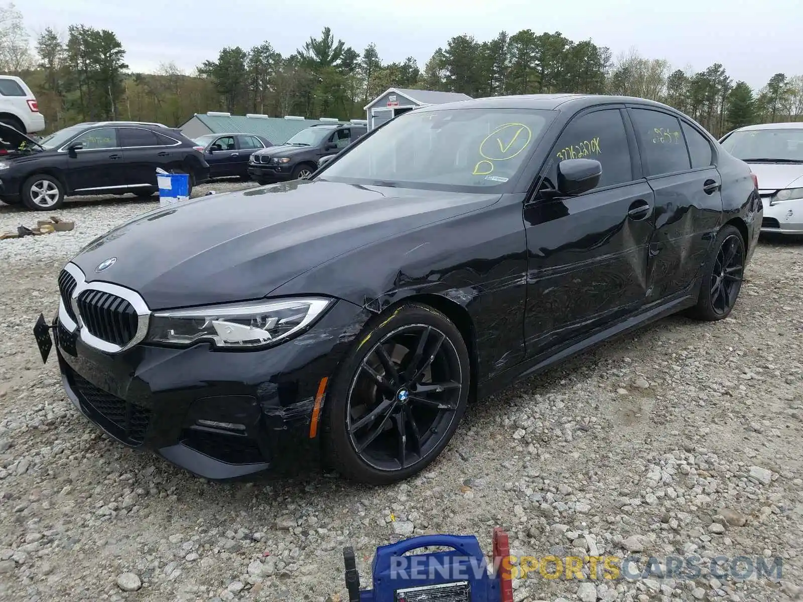 2 Photograph of a damaged car WBA5R7C50KAJ78545 BMW 3 SERIES 2019