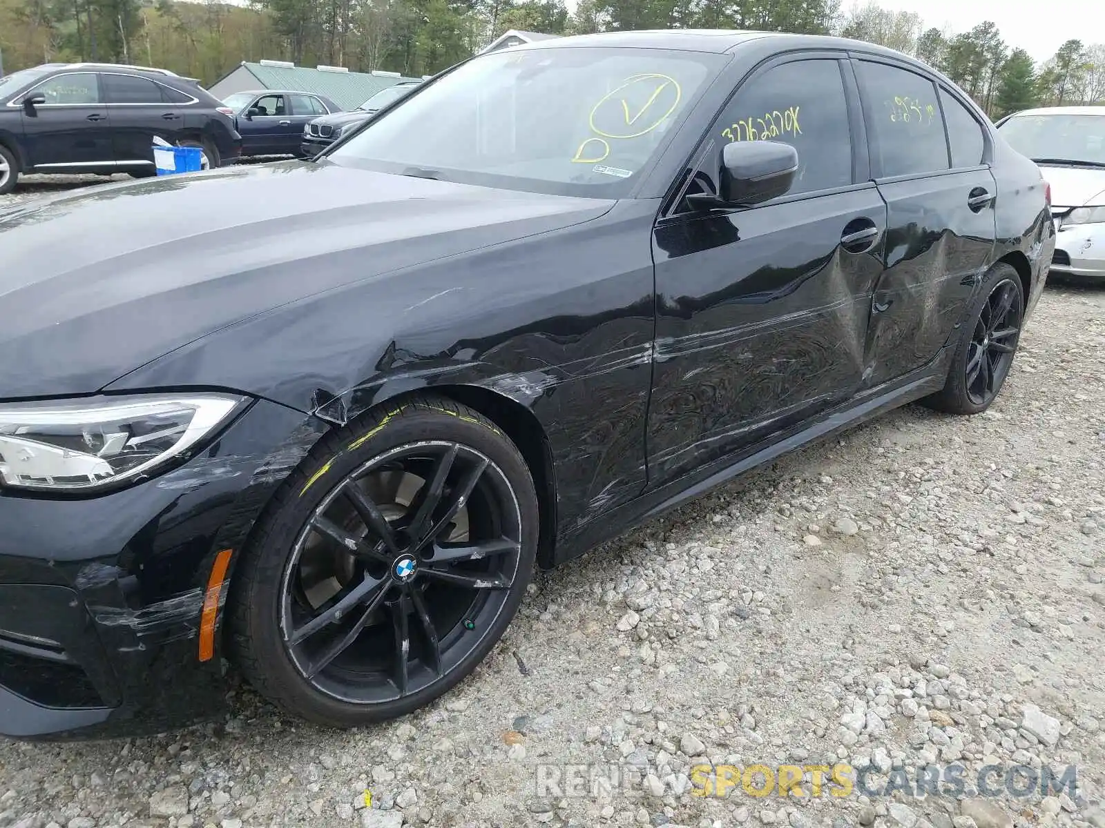 9 Photograph of a damaged car WBA5R7C50KAJ78545 BMW 3 SERIES 2019