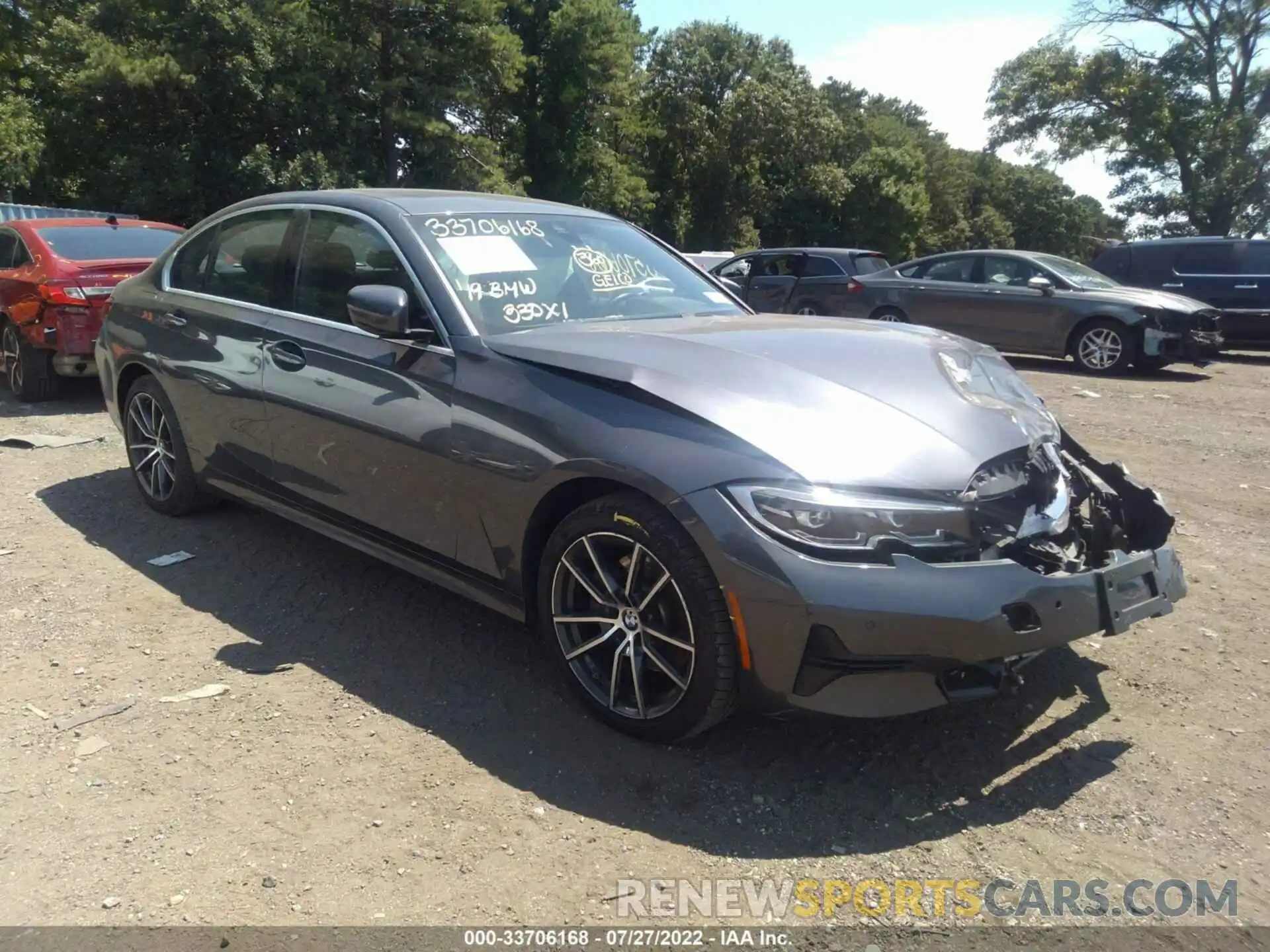 1 Photograph of a damaged car WBA5R7C50KAJ78903 BMW 3 SERIES 2019