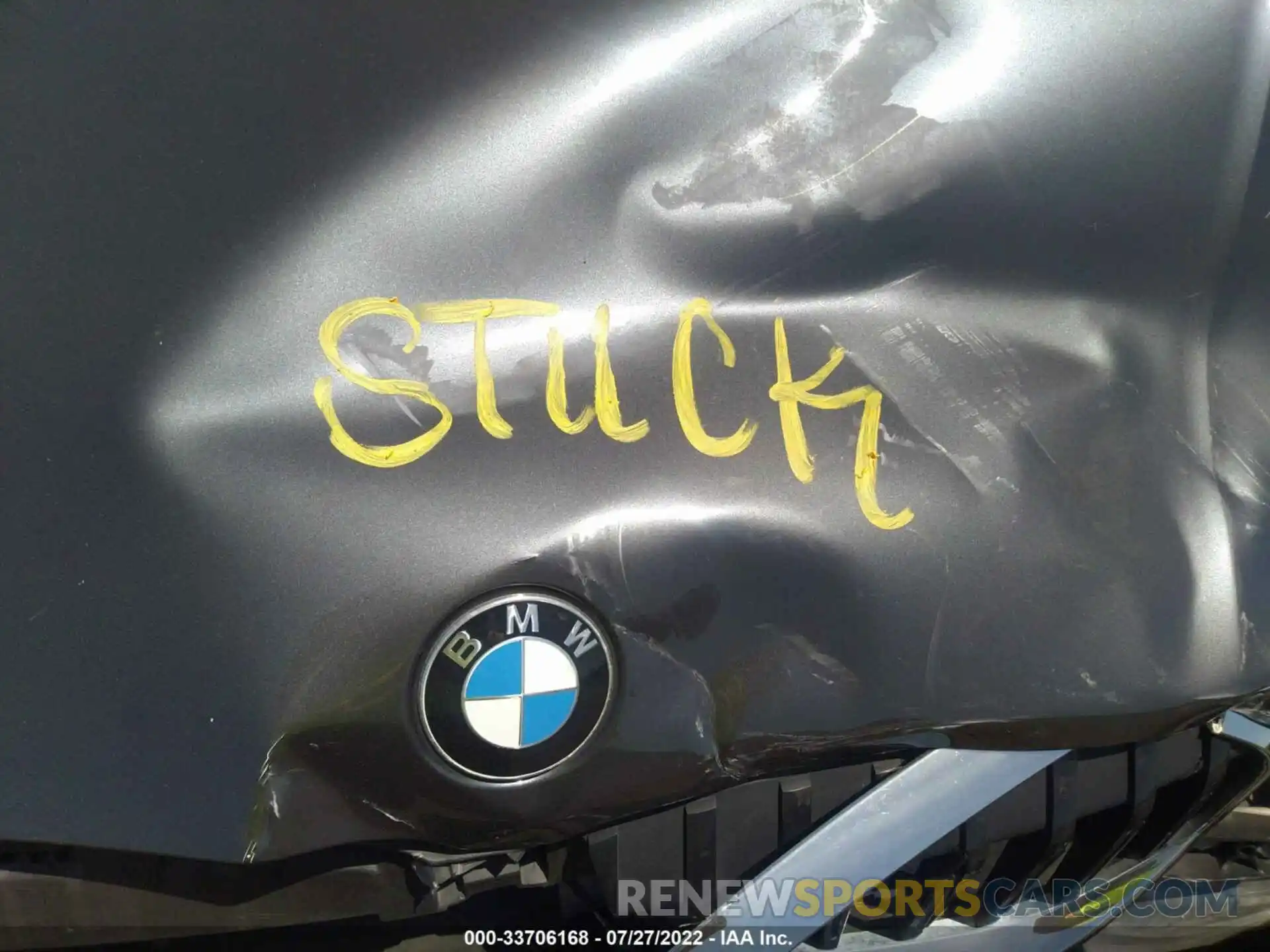 10 Photograph of a damaged car WBA5R7C50KAJ78903 BMW 3 SERIES 2019