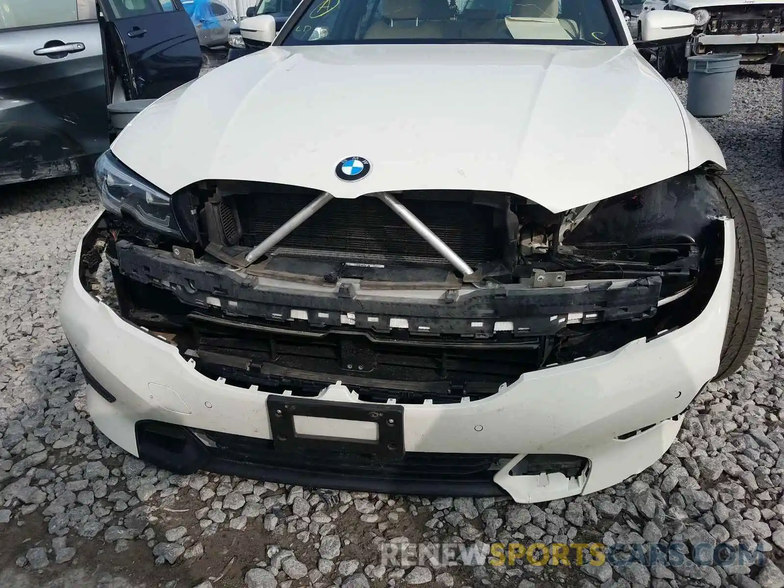 9 Фотография поврежденного автомобиля WBA5R7C50KAJ79159 BMW 3 SERIES 2019