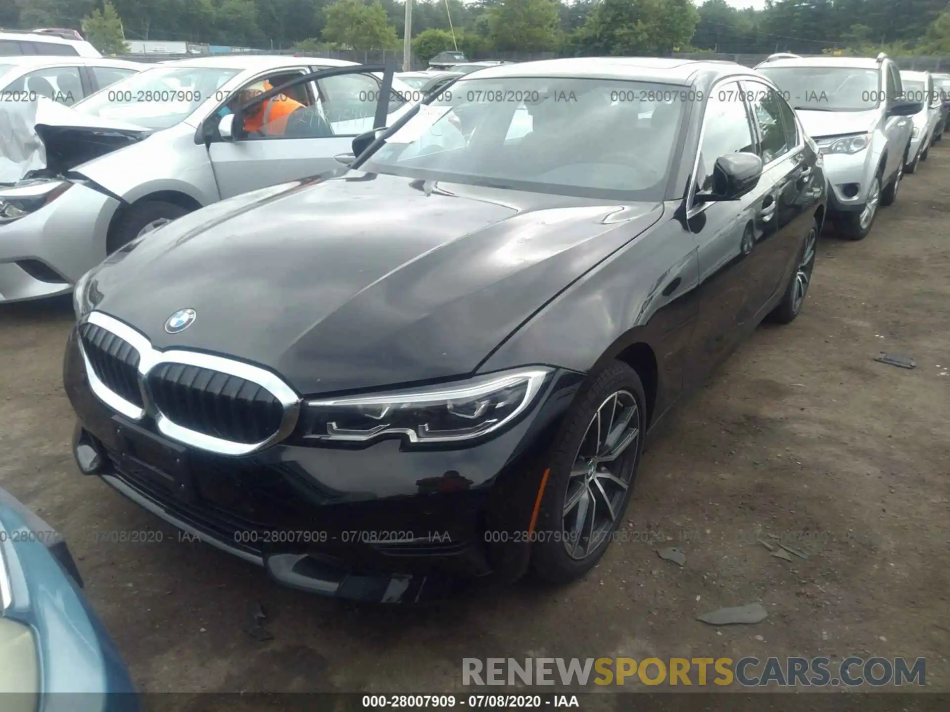 2 Photograph of a damaged car WBA5R7C50KAJ80540 BMW 3 SERIES 2019