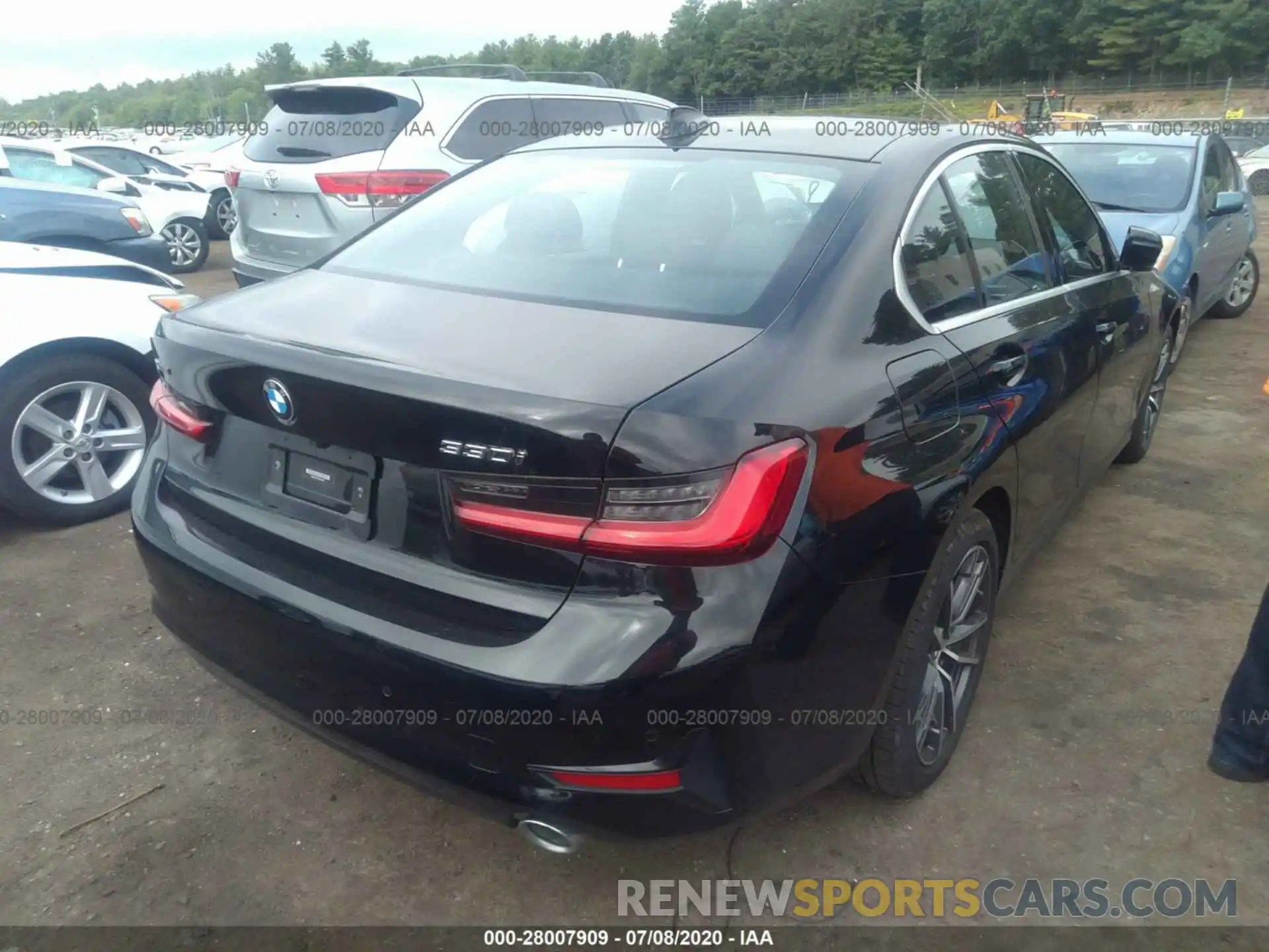 4 Photograph of a damaged car WBA5R7C50KAJ80540 BMW 3 SERIES 2019