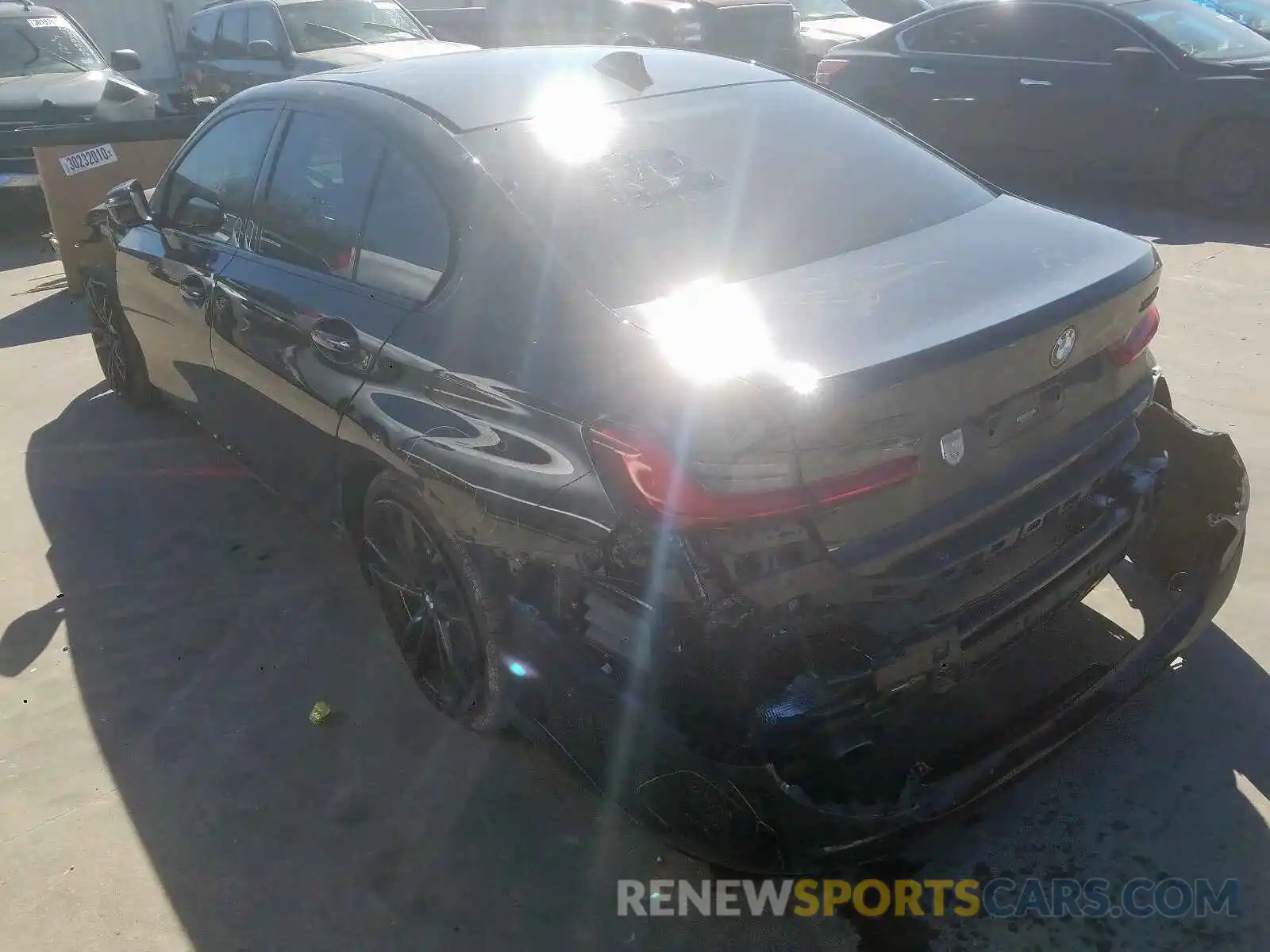 3 Photograph of a damaged car WBA5R7C50KAJ81199 BMW 3 SERIES 2019