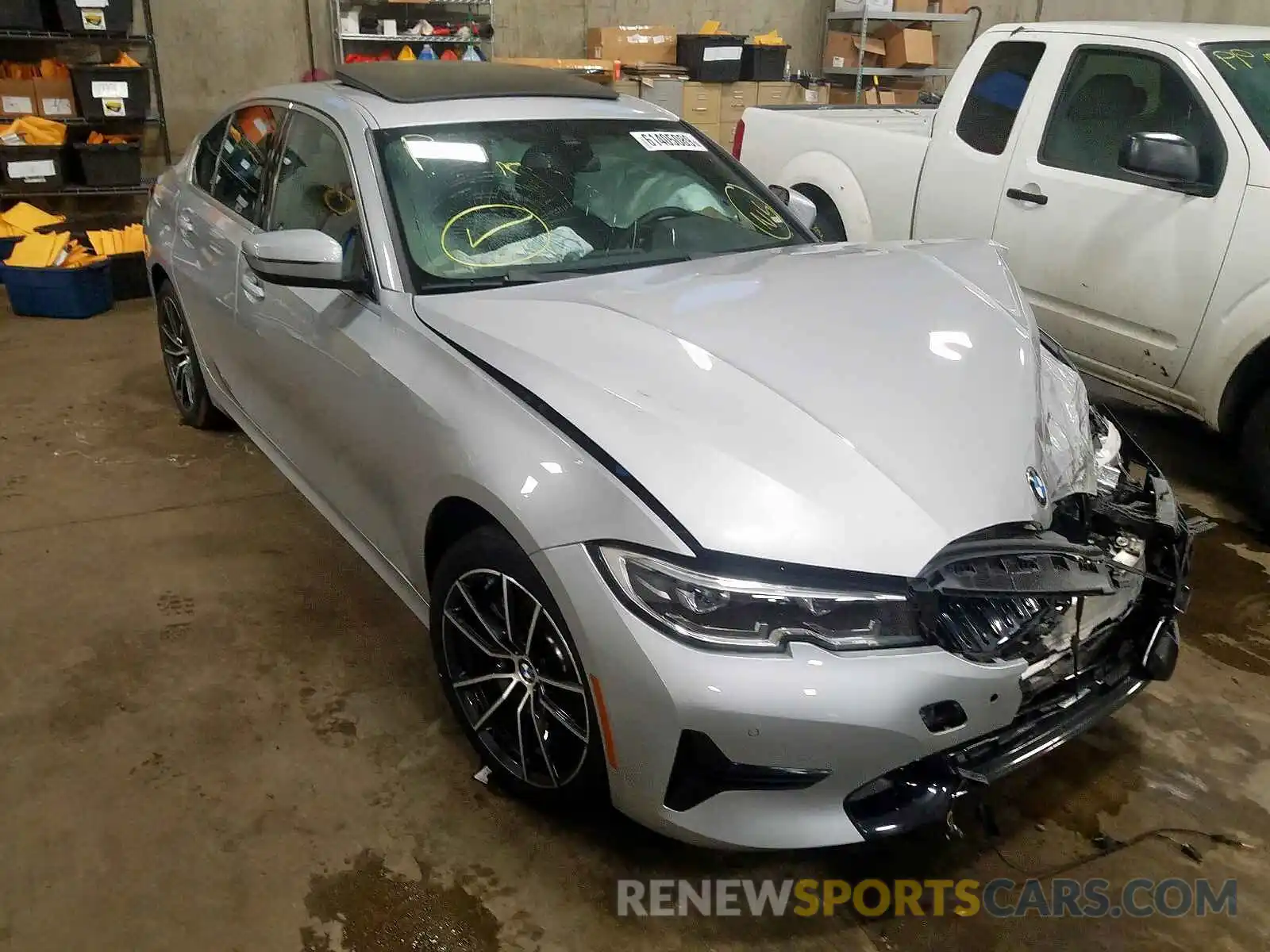 1 Photograph of a damaged car WBA5R7C50KAJ81350 BMW 3 SERIES 2019