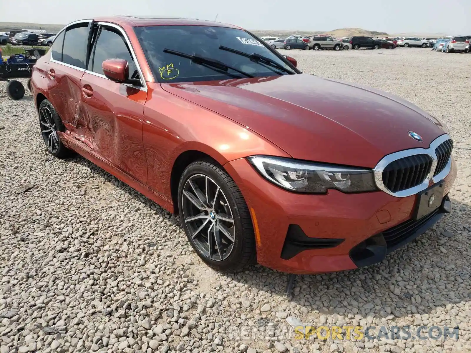 1 Photograph of a damaged car WBA5R7C50KAJ82031 BMW 3 SERIES 2019