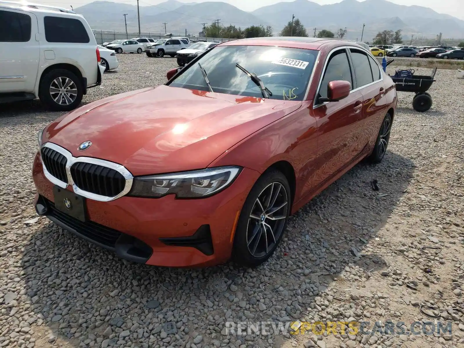 2 Photograph of a damaged car WBA5R7C50KAJ82031 BMW 3 SERIES 2019