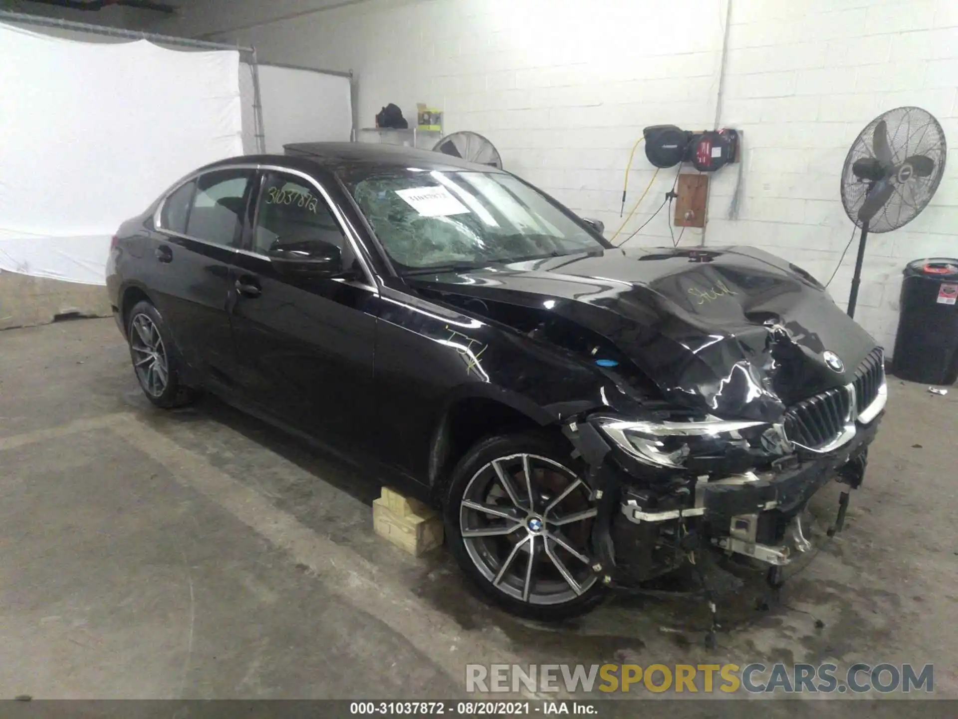 1 Photograph of a damaged car WBA5R7C50KAJ82658 BMW 3 SERIES 2019