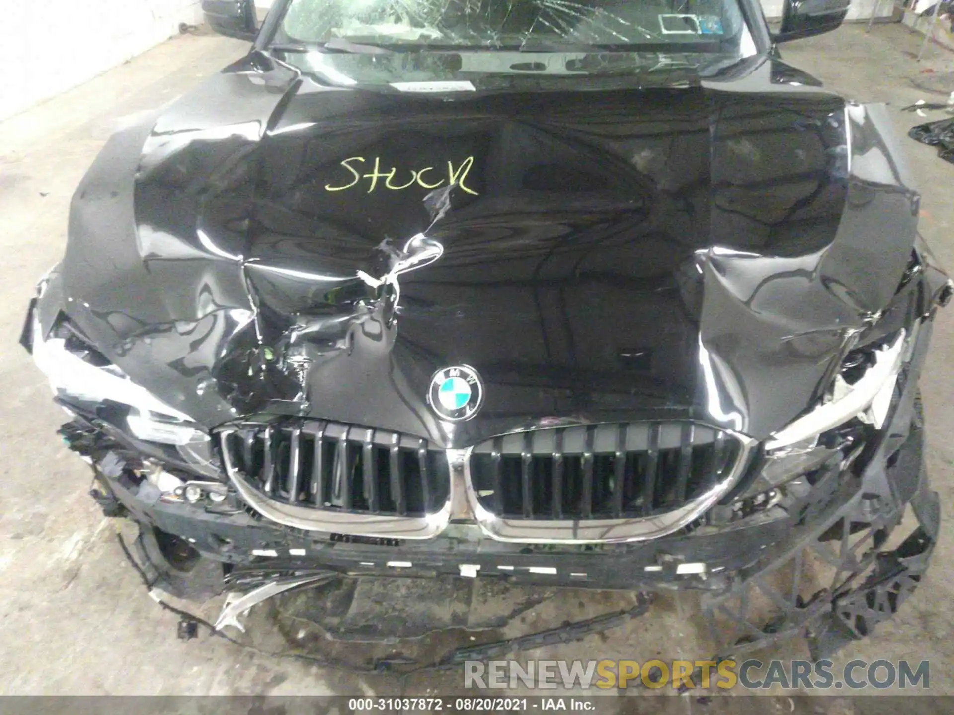 10 Photograph of a damaged car WBA5R7C50KAJ82658 BMW 3 SERIES 2019