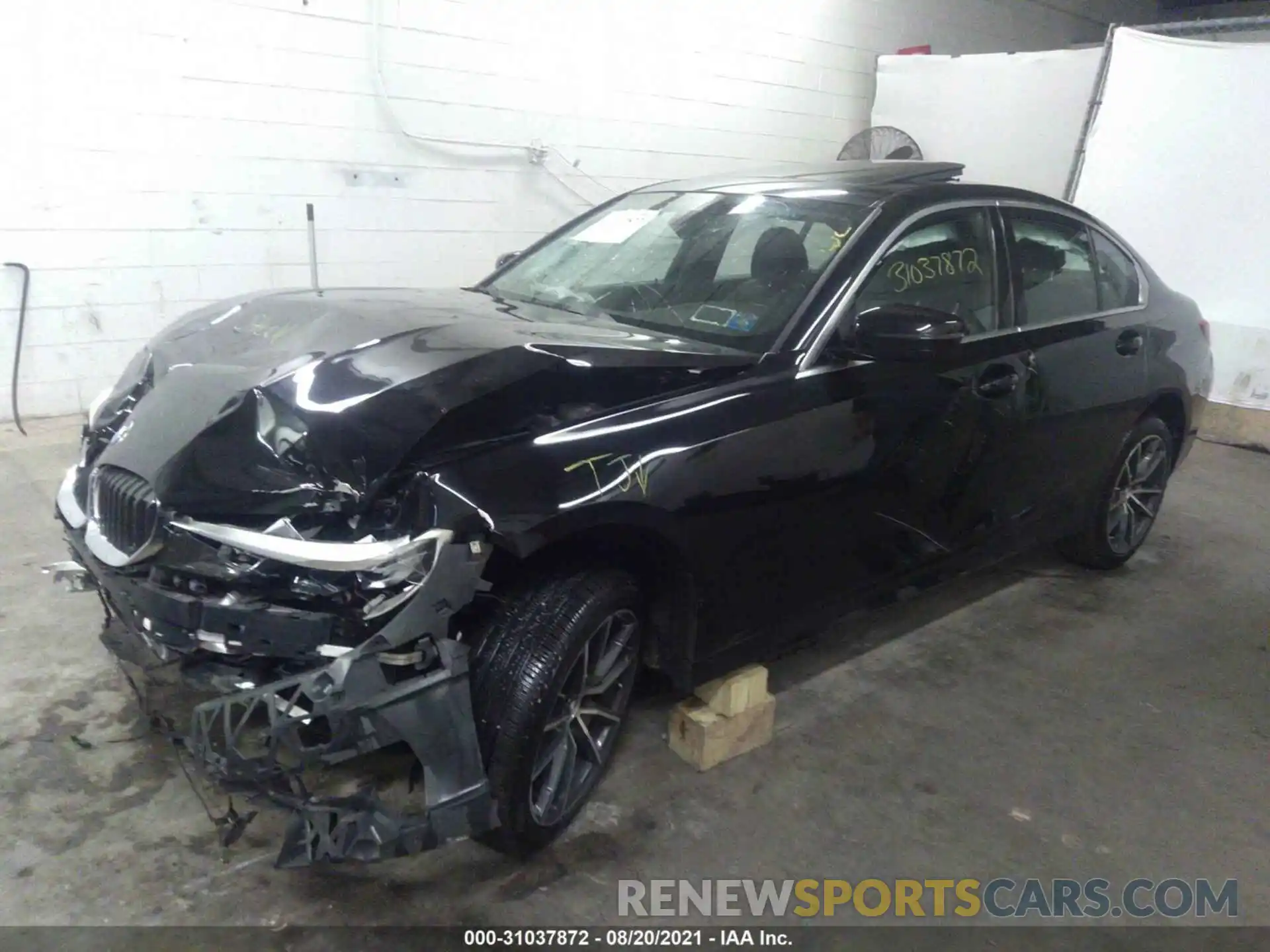 2 Photograph of a damaged car WBA5R7C50KAJ82658 BMW 3 SERIES 2019