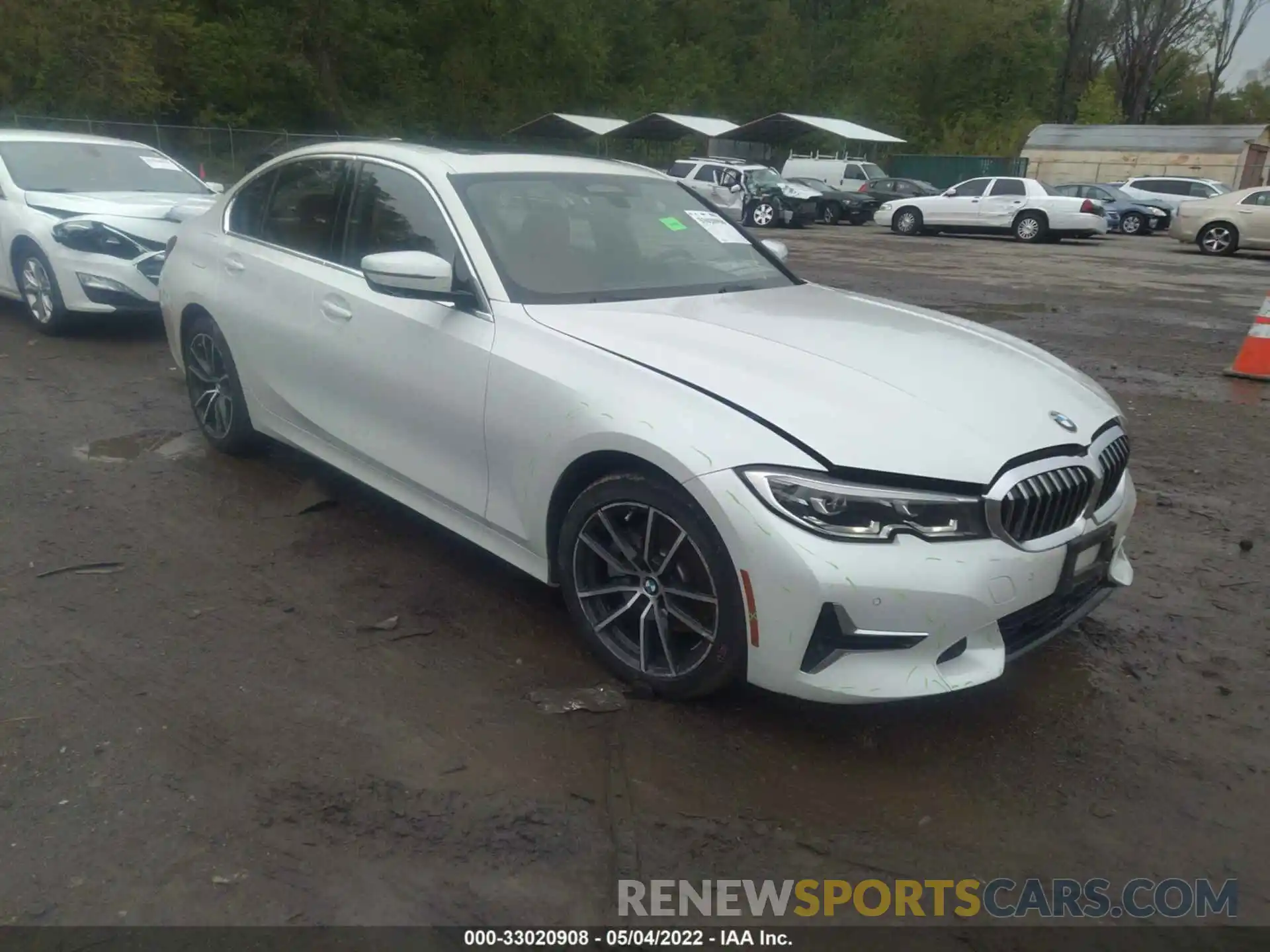 1 Photograph of a damaged car WBA5R7C50KAJ83485 BMW 3 SERIES 2019