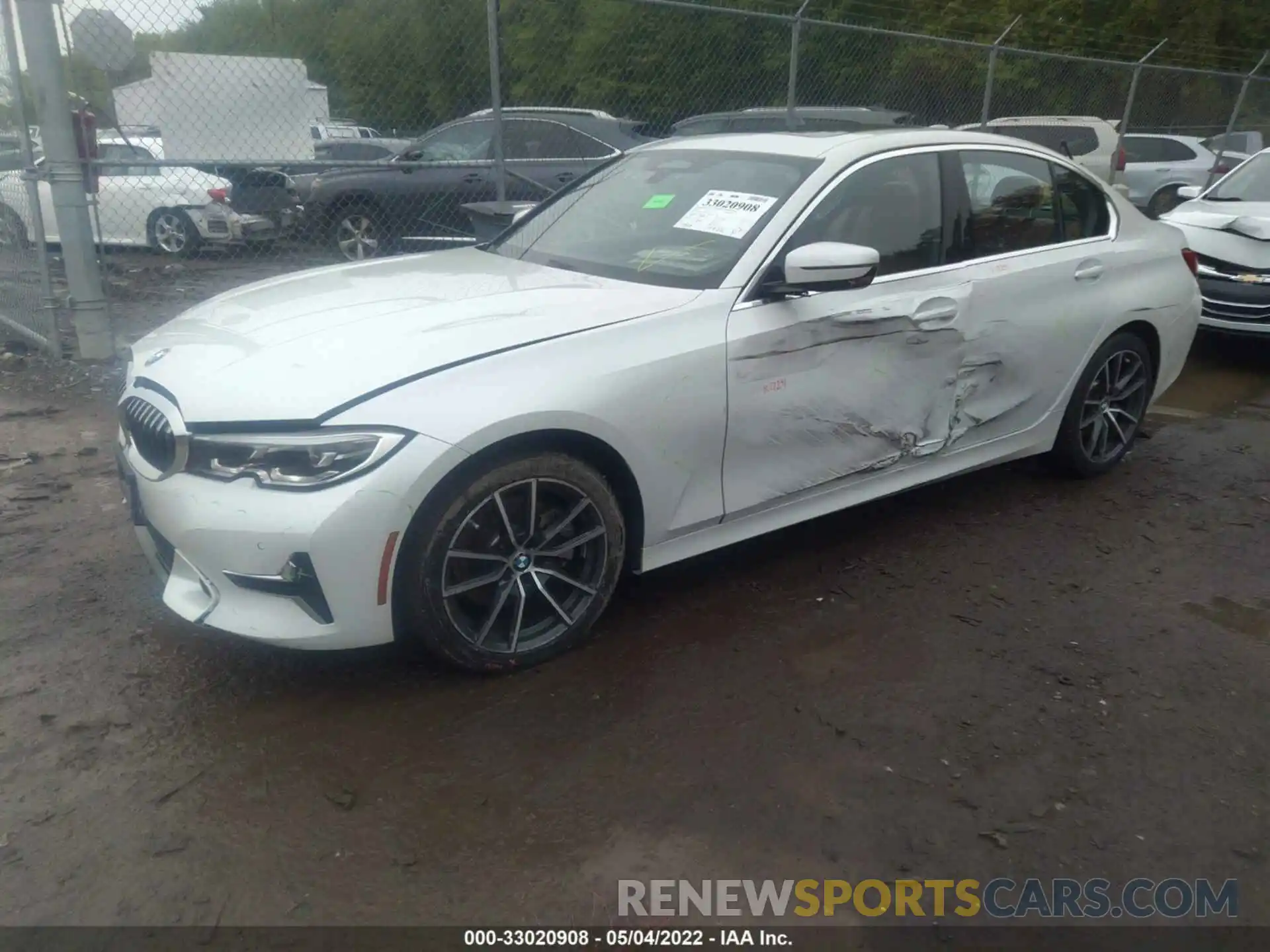 2 Photograph of a damaged car WBA5R7C50KAJ83485 BMW 3 SERIES 2019