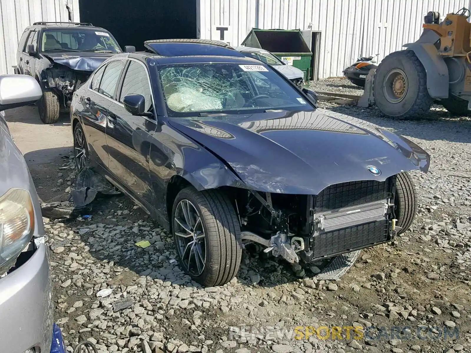 1 Фотография поврежденного автомобиля WBA5R7C50KAJ83941 BMW 3 SERIES 2019
