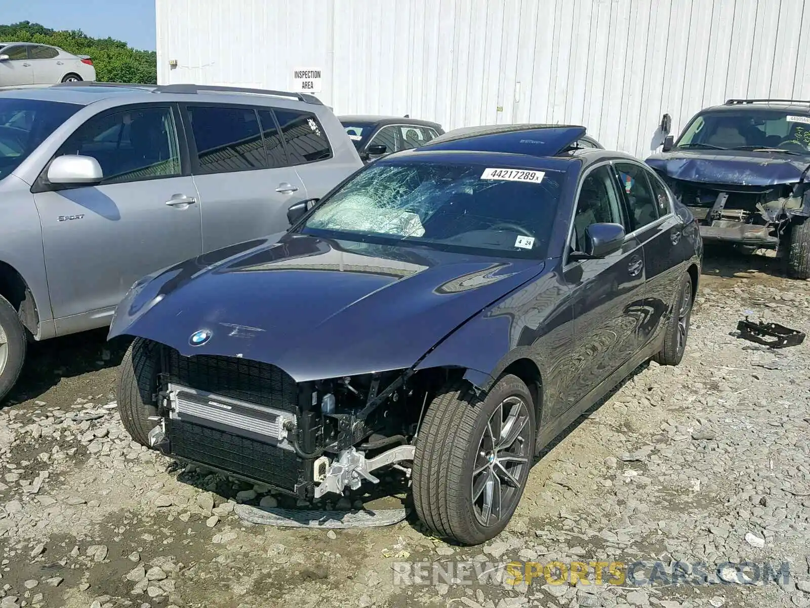 2 Photograph of a damaged car WBA5R7C50KAJ83941 BMW 3 SERIES 2019