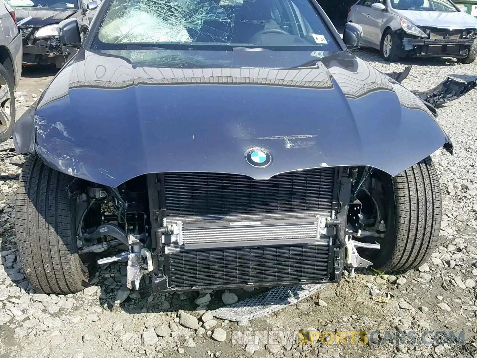 9 Фотография поврежденного автомобиля WBA5R7C50KAJ83941 BMW 3 SERIES 2019